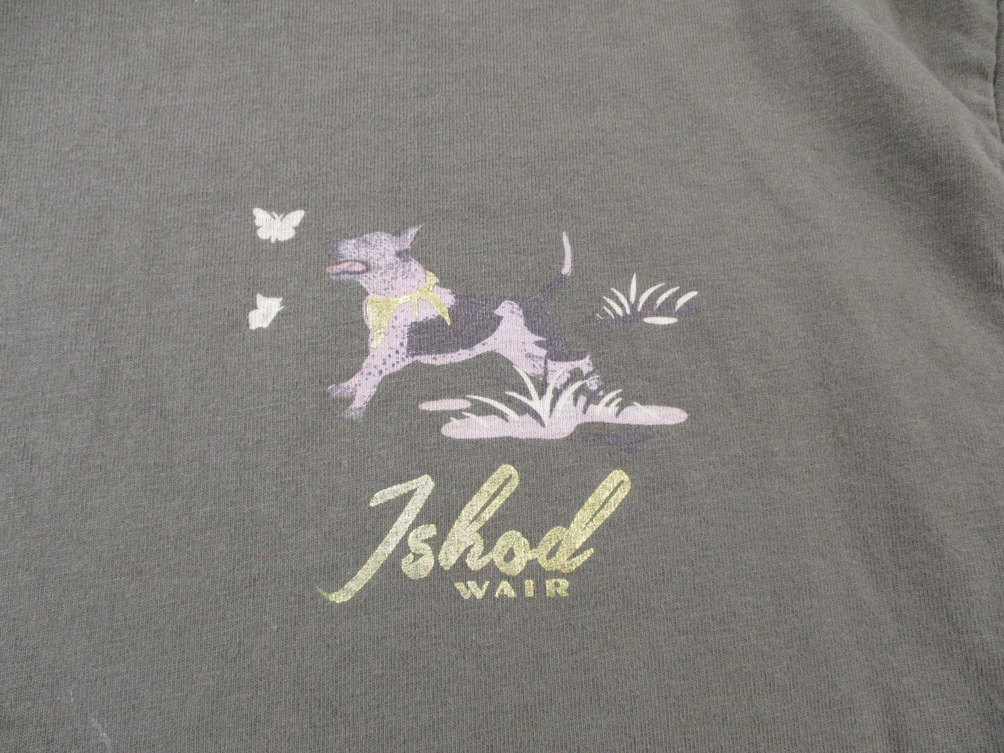 Stance Ishod Wair Real Skateboards Shirt Mens Medium Green Dog Graphic Tee 15573