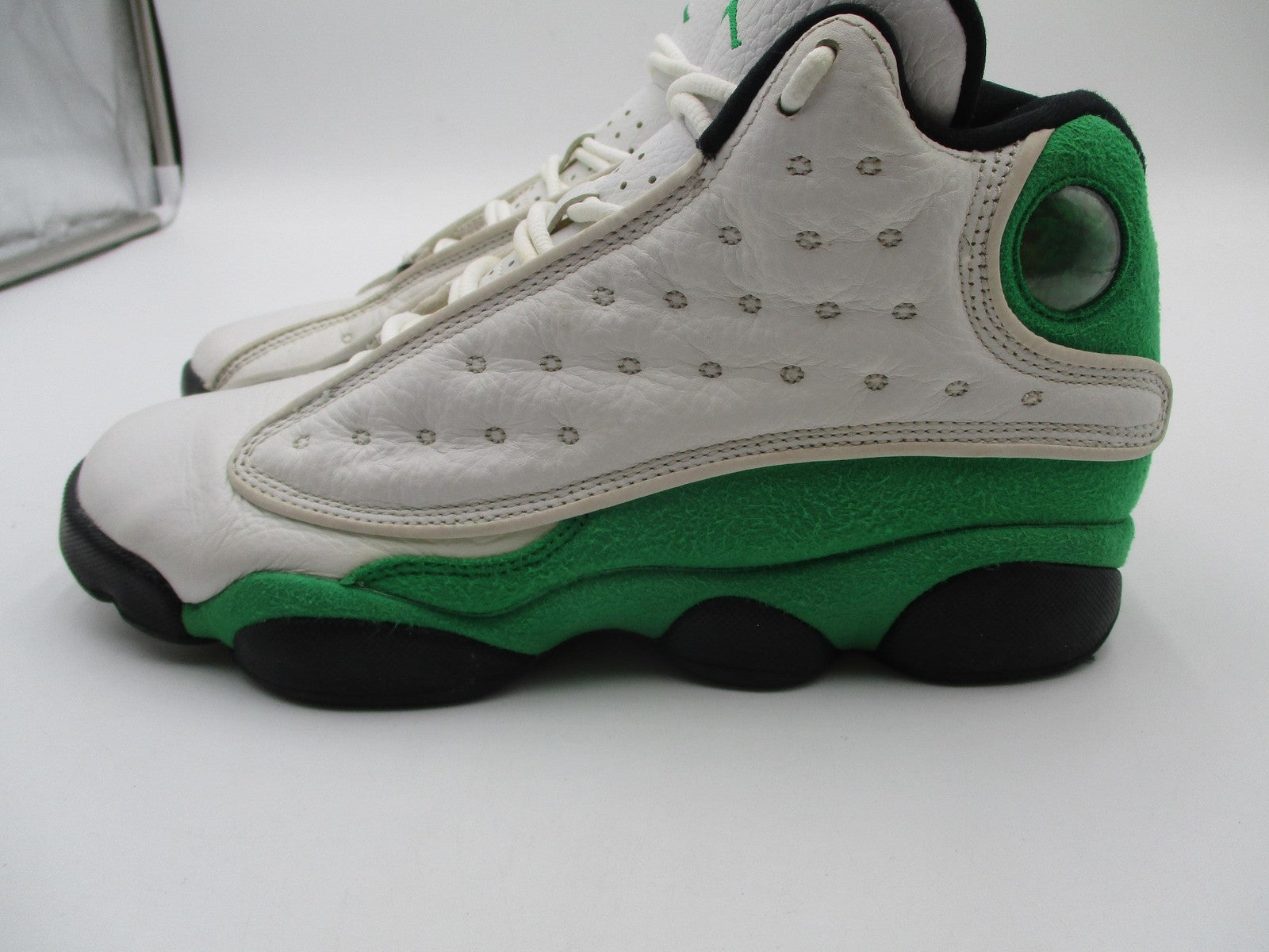 Jordan Air Jordan 13 Retro Shoes Youth 5.5Y Lucky Green Sneakers DB6536-1135
