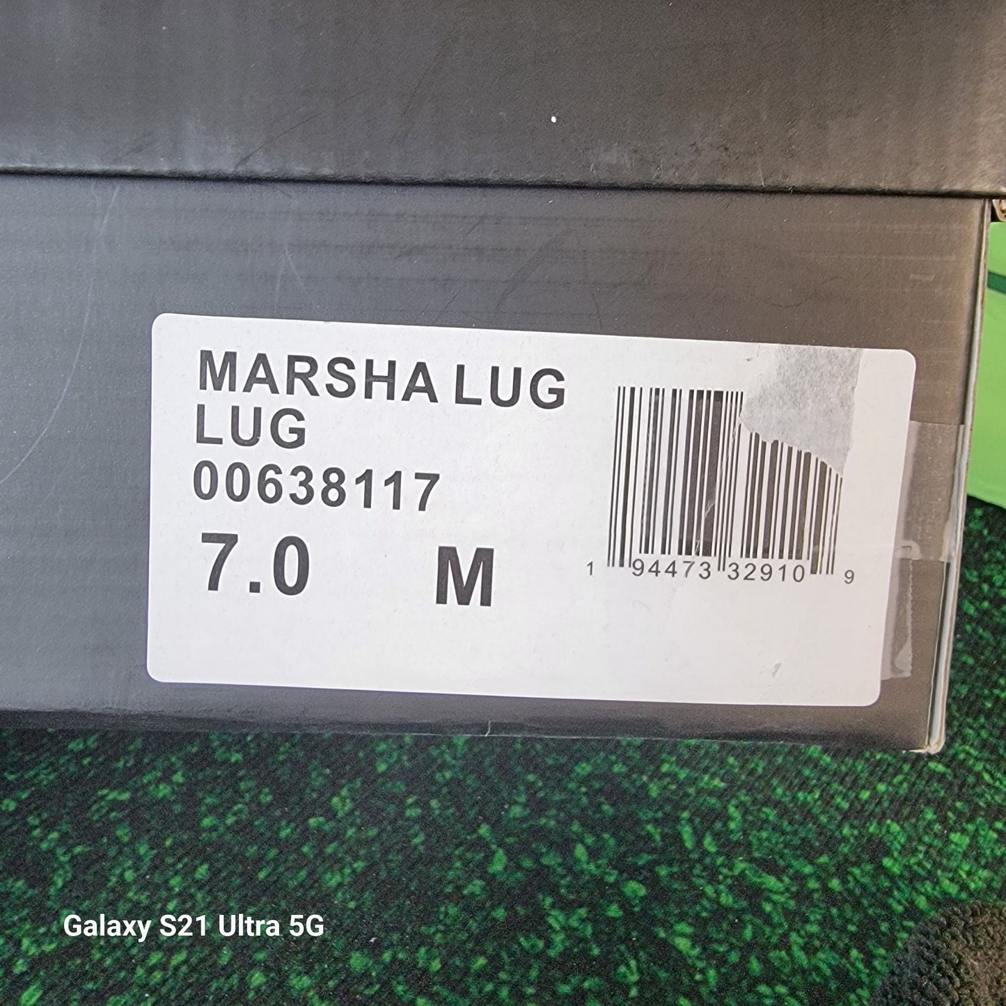 MIA Marsha Lug Brown Ankle Boots Women’s Size 7 New With Box Faux Leather8