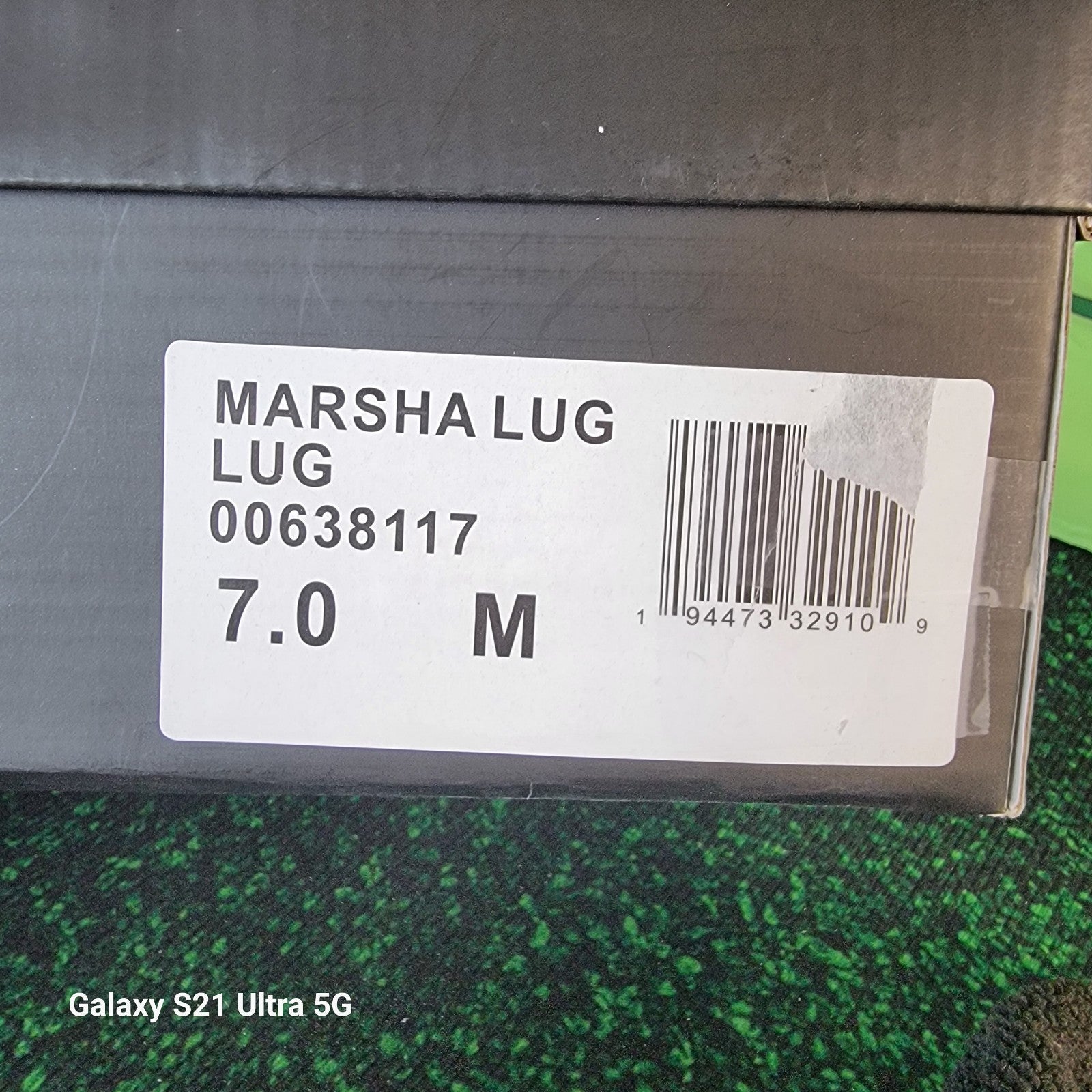 MIA Marsha Lug Brown Ankle Boots Women’s Size 7 New With Box Faux Leather8