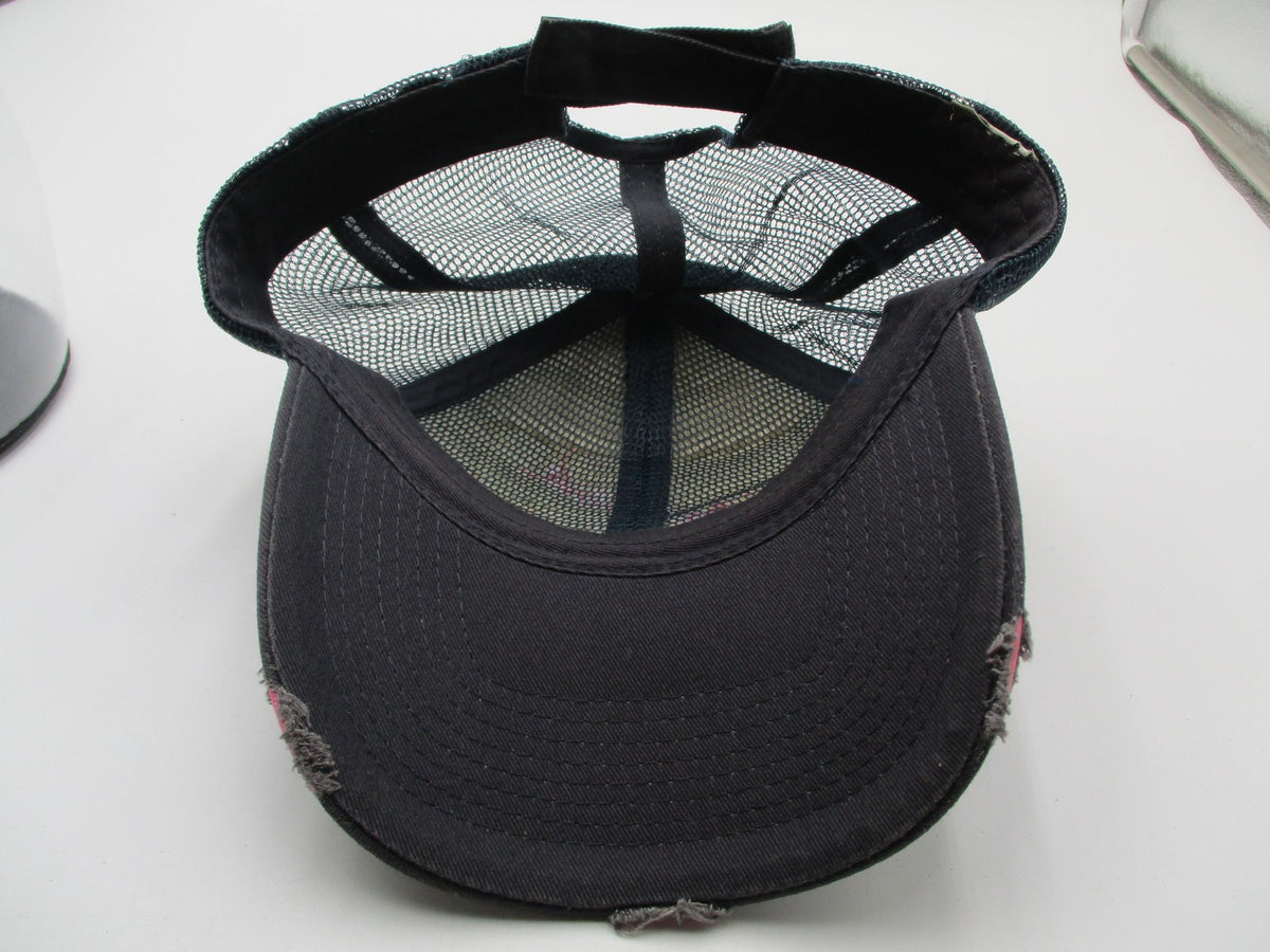 Good Ole Gal Hat Cap Strap Back Black Pink Southern Trucker Adjustable Womens8