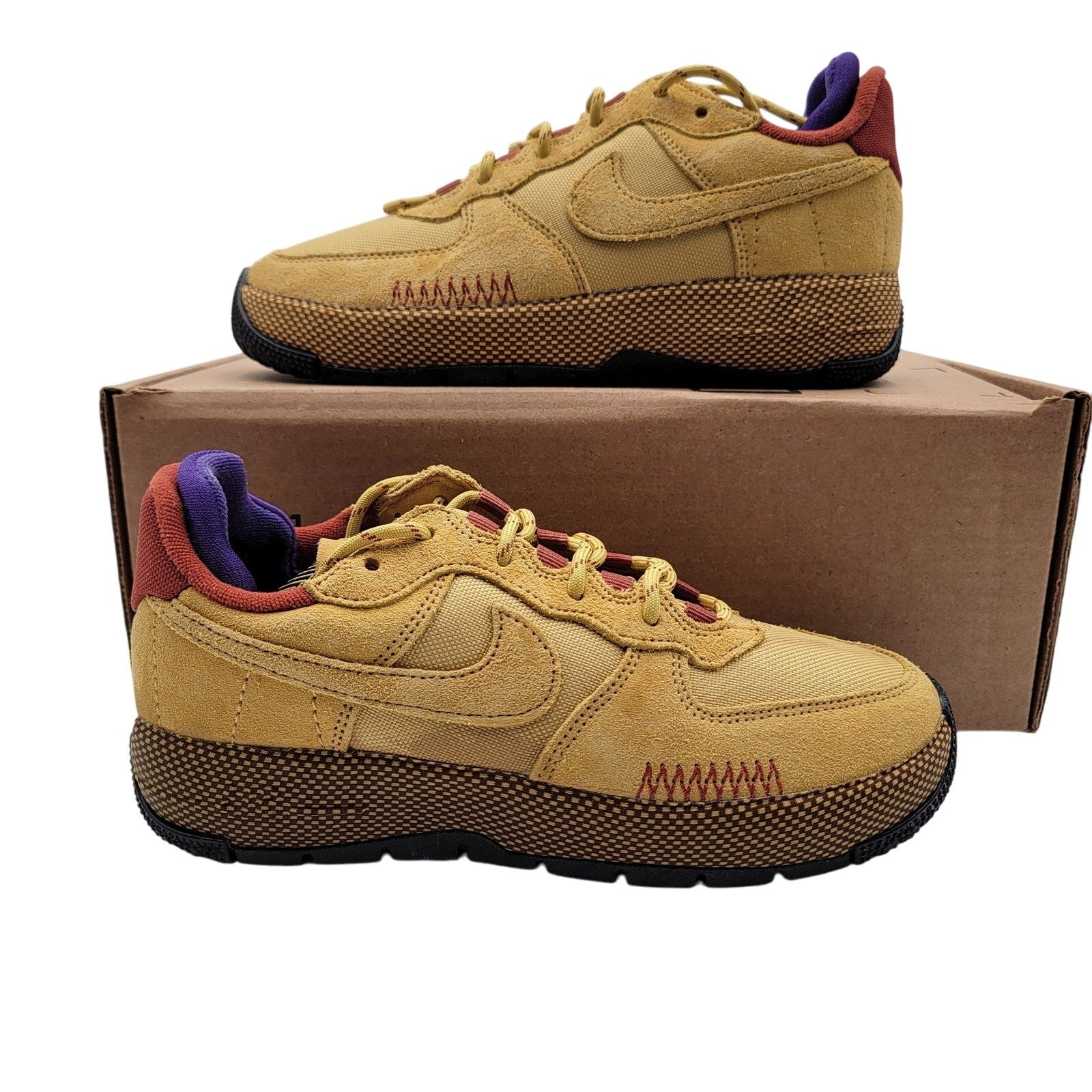 Nike Air Force 1 Wild Wheat Gold - Women's Size 6 (127) FB2348-700