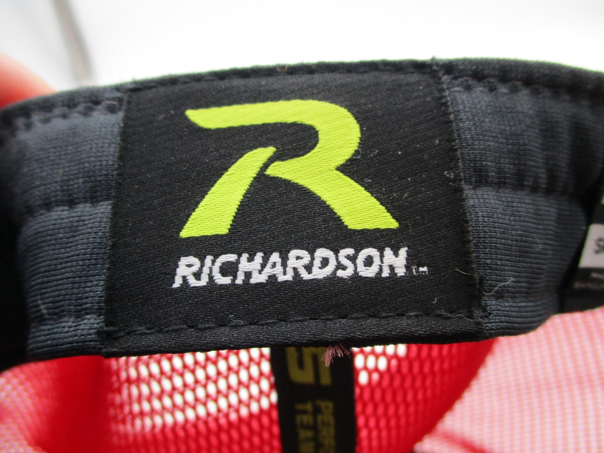 Richardson Hat Cap Fitted Men S/M Red Cincinatti Spring Training Trucker PTS 20M14