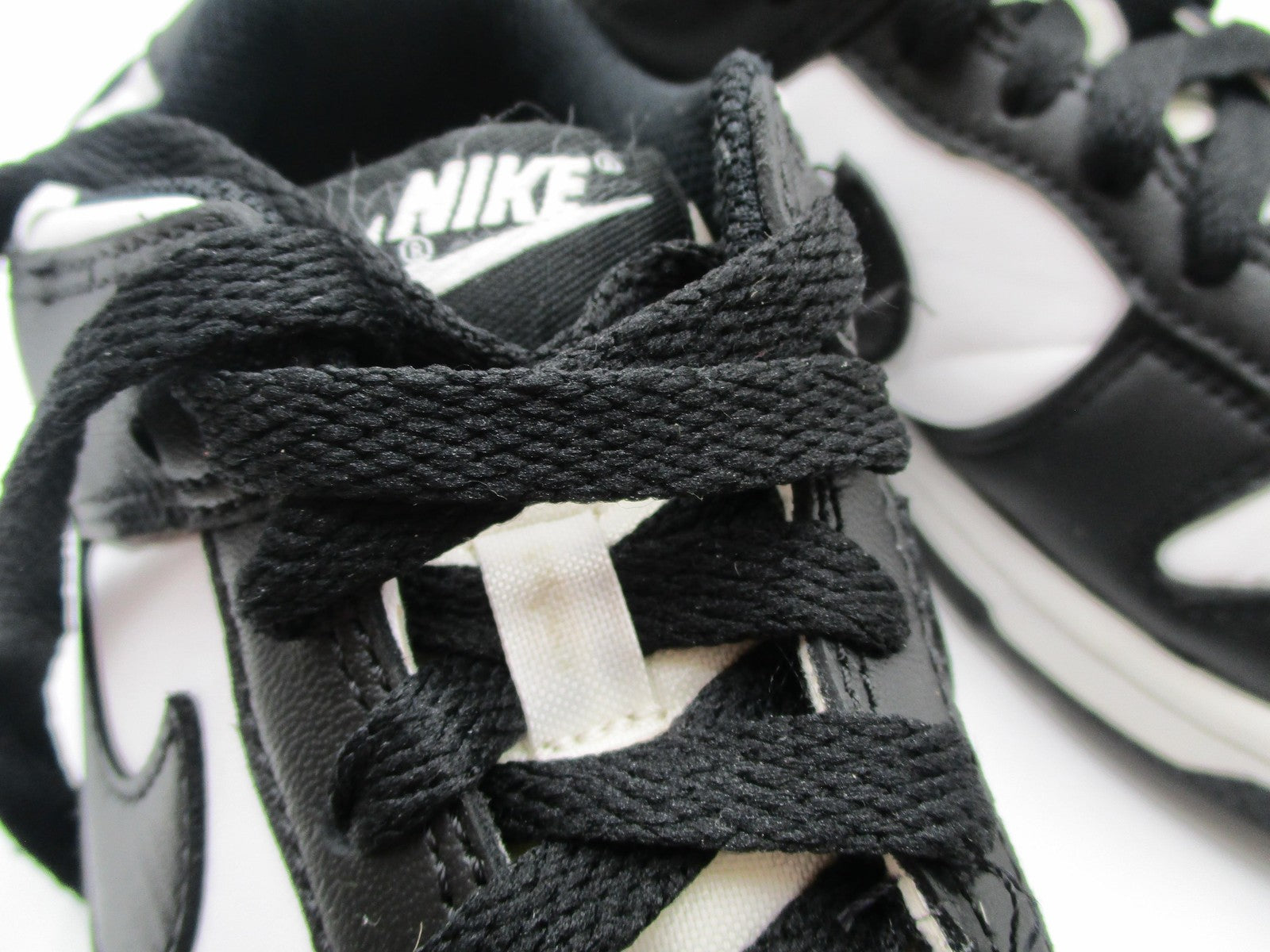 Nike Dunk Low Youth Size 5Y Black White Retro Panda GS Sneakers CW1590100 (1E6)13