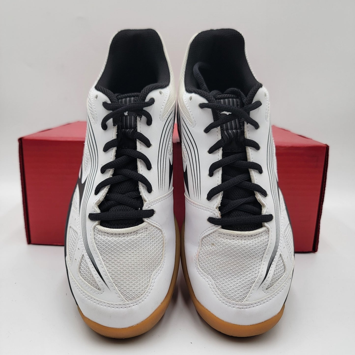 Mizuno Cyclone Speed 3 Volleyball Shoes Womans Size 9 Black & White