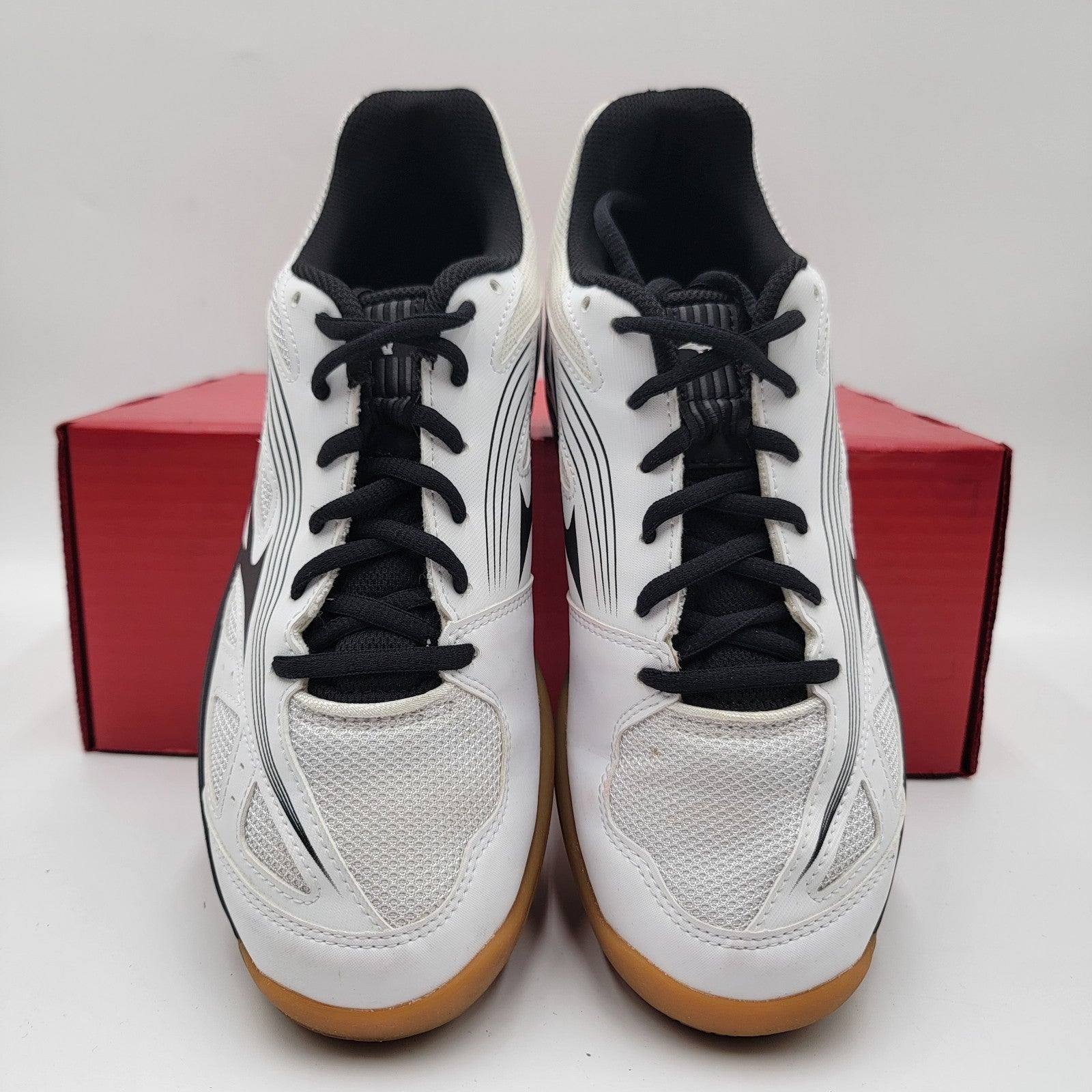 Mizuno Cyclone Speed 3 Volleyball Shoes Womans Size 9 Black & White