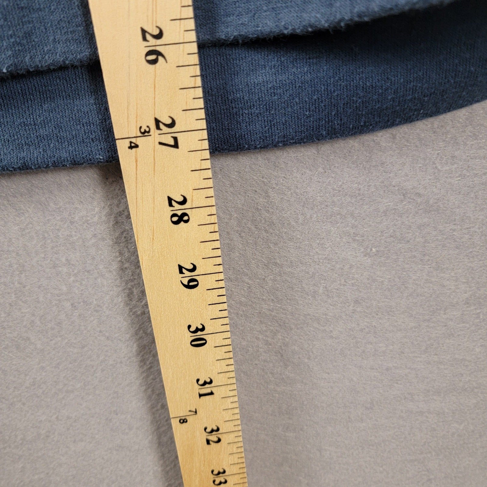 Adidas Blue Long Sleeves Sweatshirt Mens Sz L