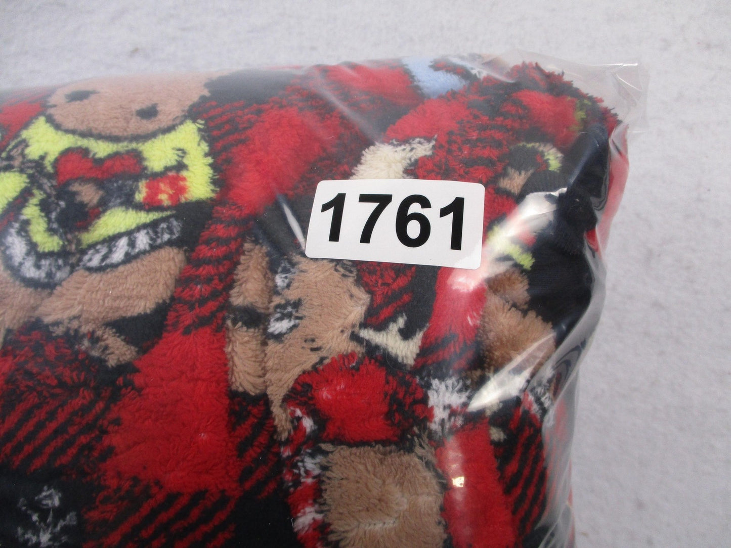 Secret Treasures Pajamas Kids 8-10 Red Plaid Moose Fleece One Piece Zip14
