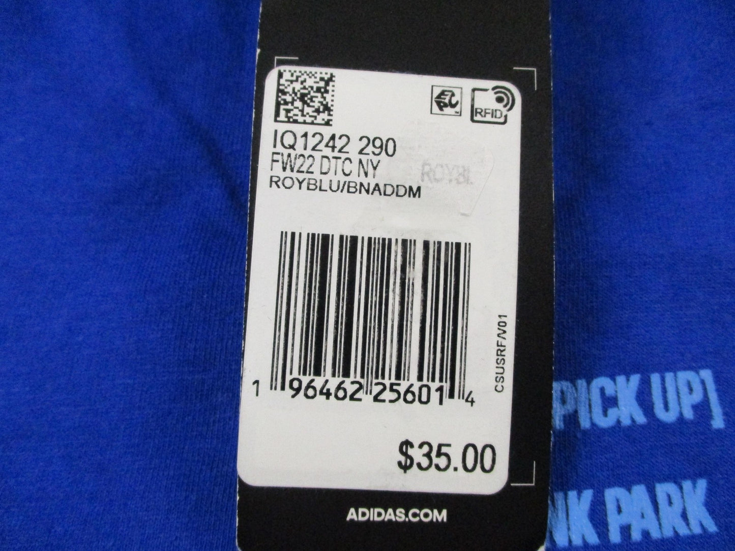 Adidas NYC Next Wave Shirt Mens XL Blue New York Sports Graphic Tee NWT 1366675