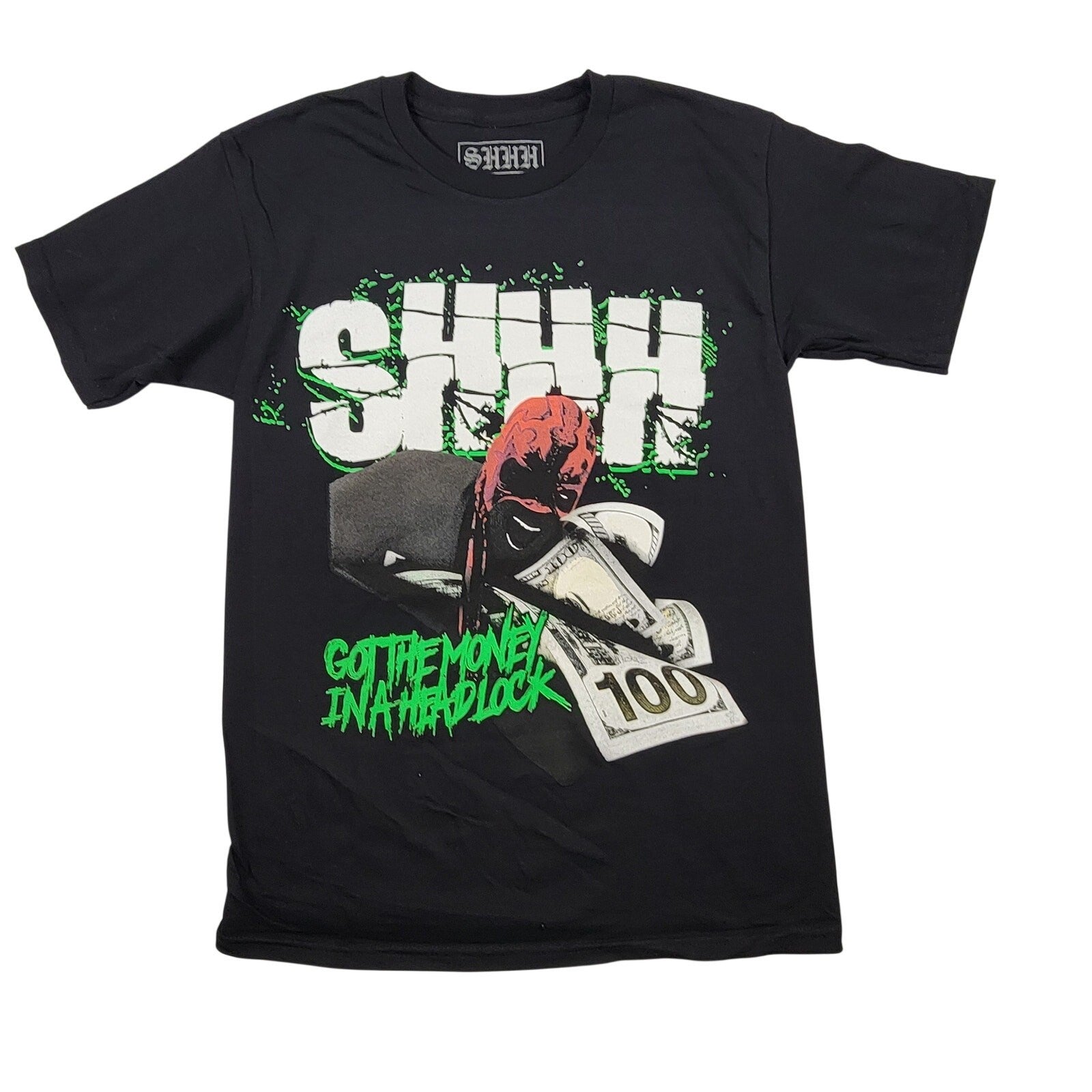 SHHH Bobby Shmurda 3 Pack Graphic Tees Size S New Made USA Barbed Wire 7355