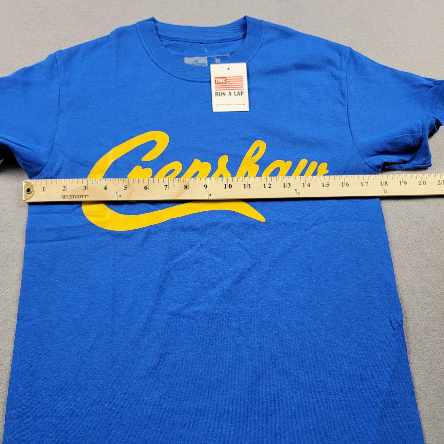The Marathon Clothing Shirt Mens Small Blue Crenshaw Graphic Tee TMC TShirt9