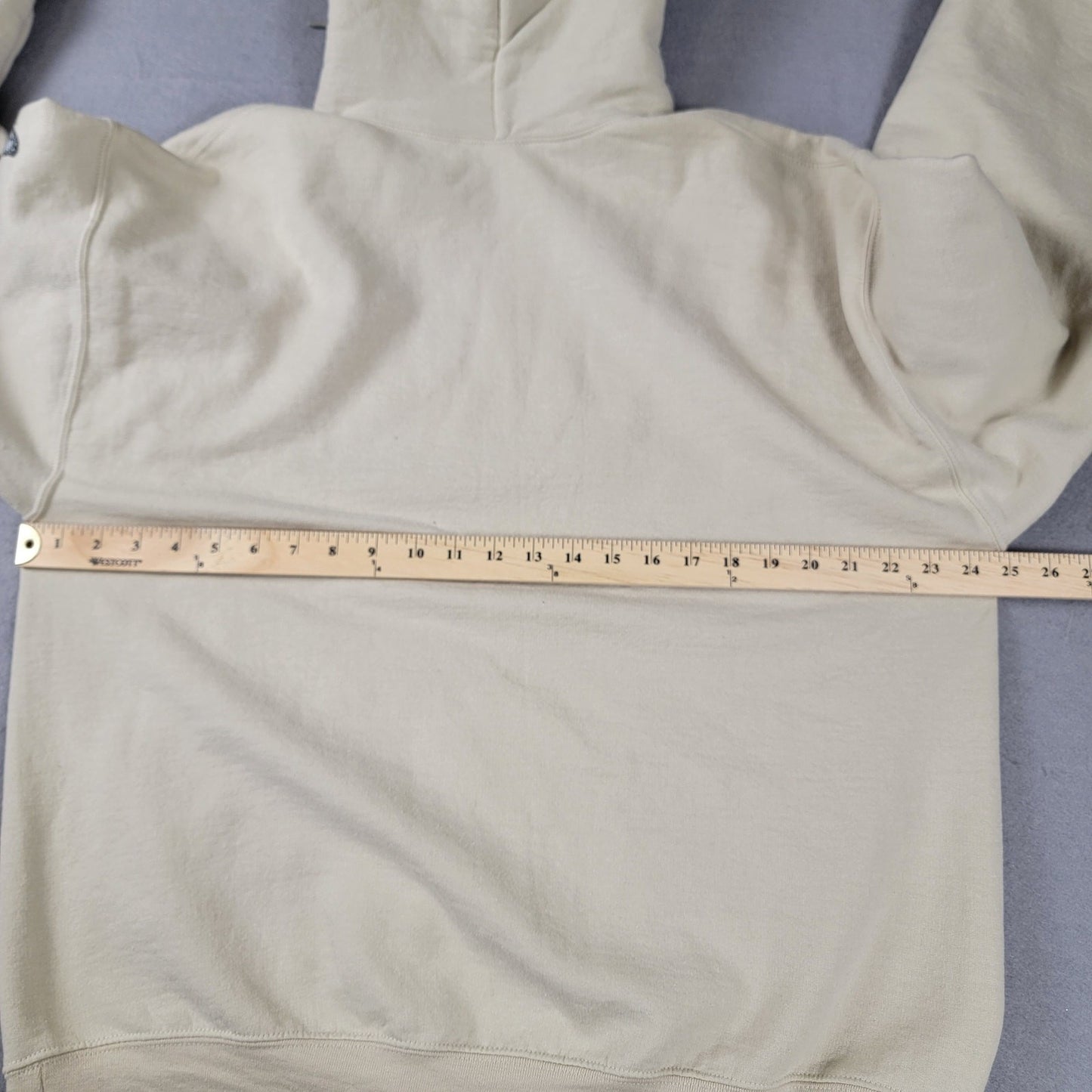 Lost Soul Skull Japanese Streetwear Hoodie Mens Sz L Beige