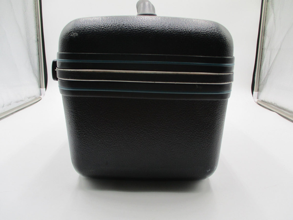 American Tourister Black 13" Hard Train Case Locking Women Cosmetic Makeup Bag3