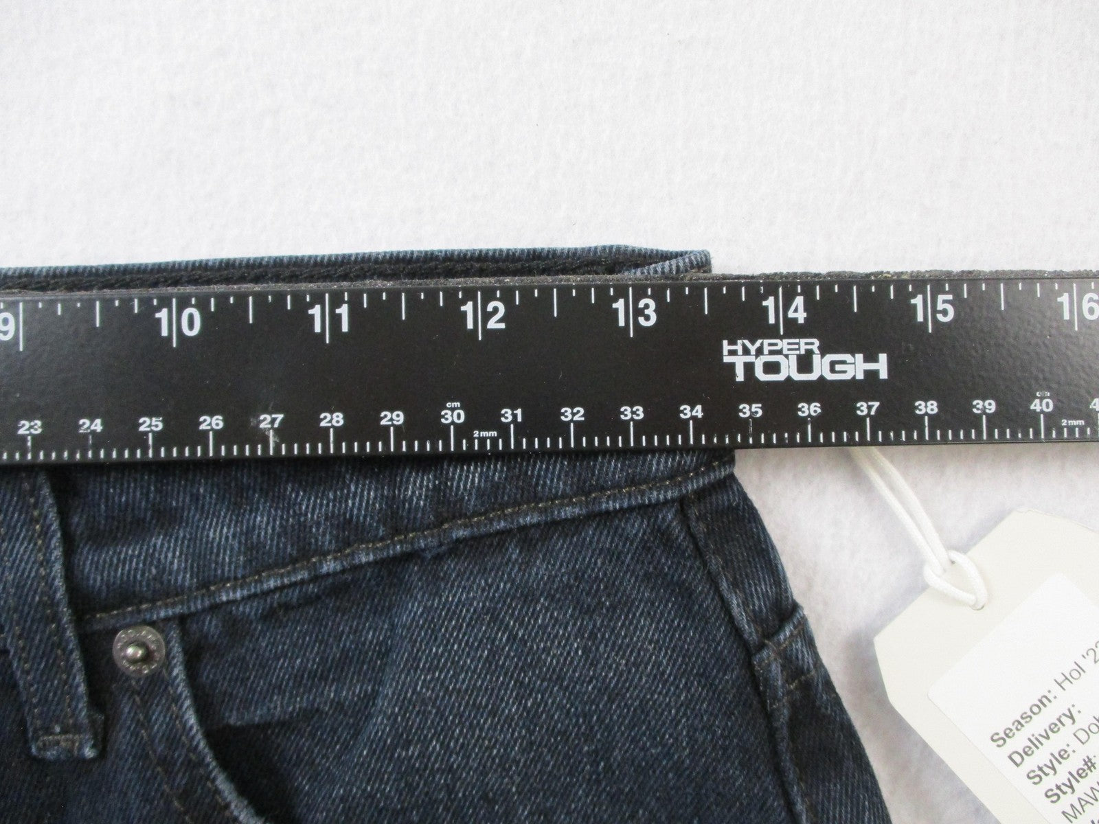 Modern American Doheny Jeans Womens 26 Blue Black Vintage Wash Straight 14739