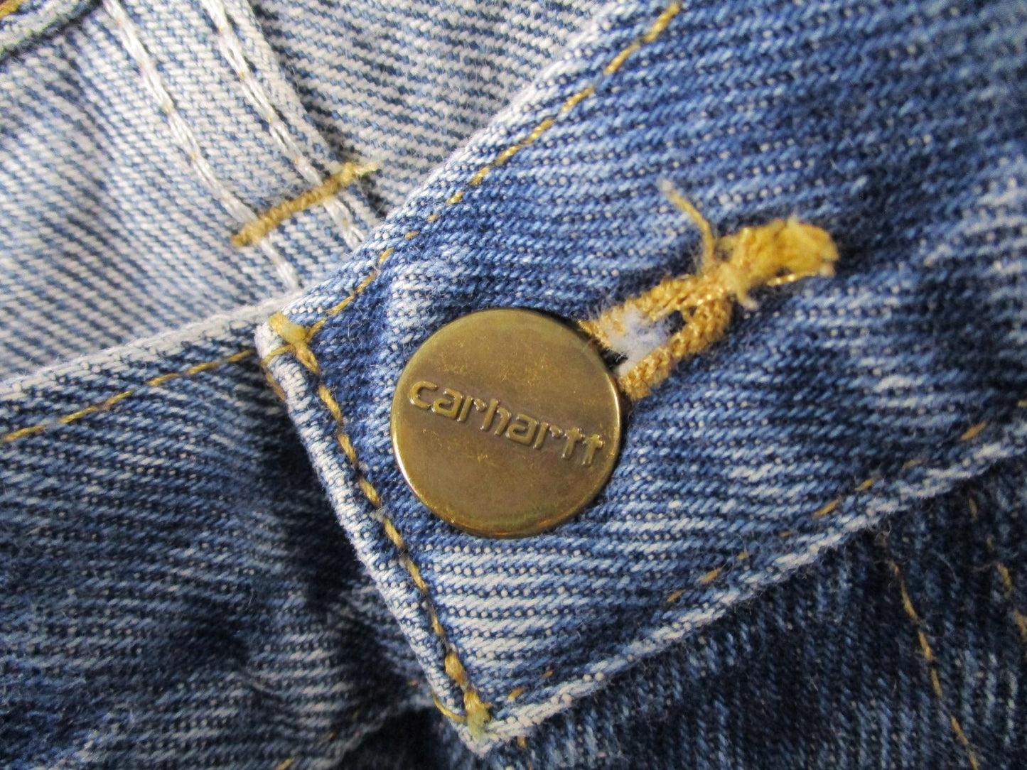 Carhartt Swisher Jeans Mens 38x30 Blue Relaxed Fit Workwear Denim 14322