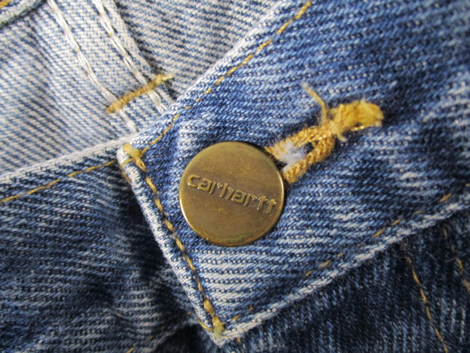Carhartt Swisher Jeans Mens 38x30 Blue Relaxed Fit Workwear Denim 14322
