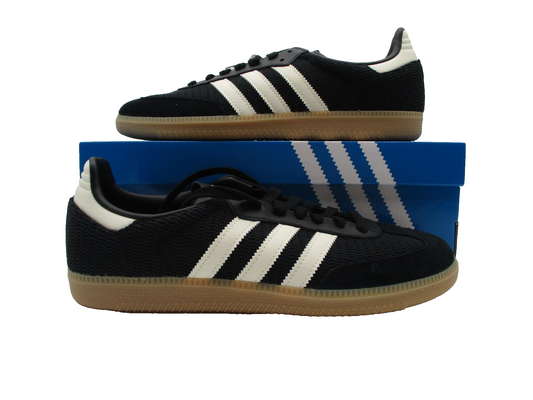 Adidas Originals Samba OG Shoes Mens Size 9 Black White Gum Sneakers JQ51410