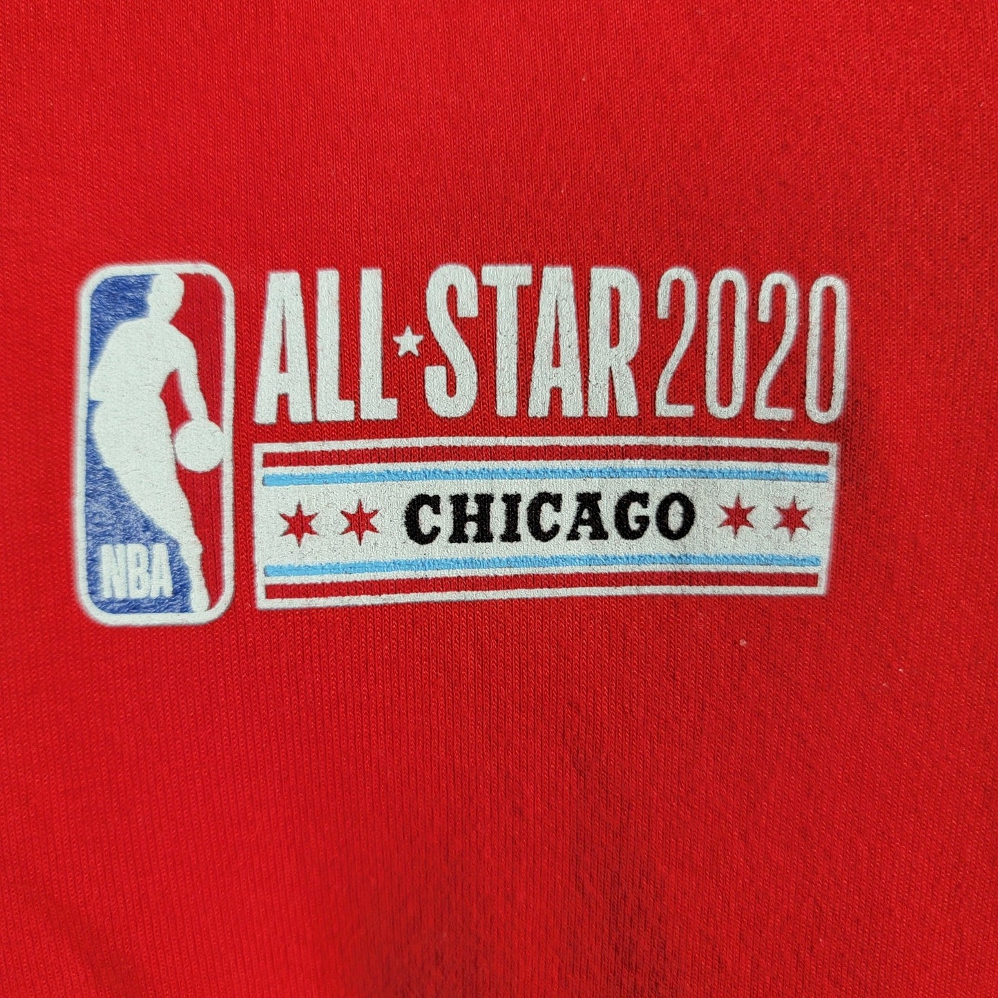 Nike NBA AllStar 2020 Chicago Red DriFit Tracksuit Hoodie & Pants M