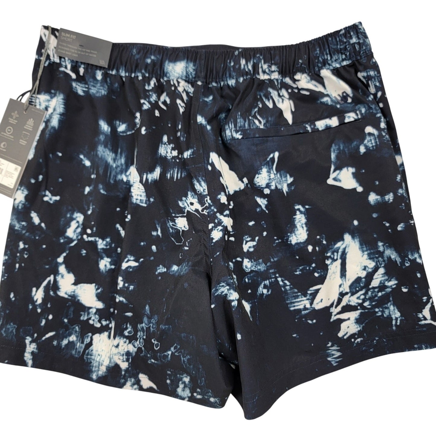 VRST 5" Resort Short Indigo Craft Men’s Swim Trunks Small Quick Dry UV Slim Fit1