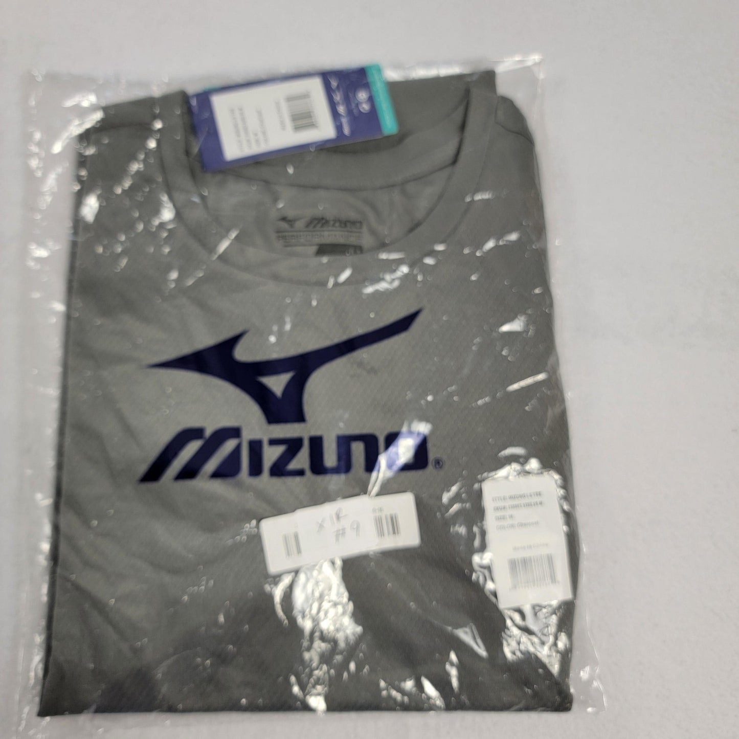 Mizuno Shirt Mens Medium Long Sleeve Performance Moisture Wicking DryLite