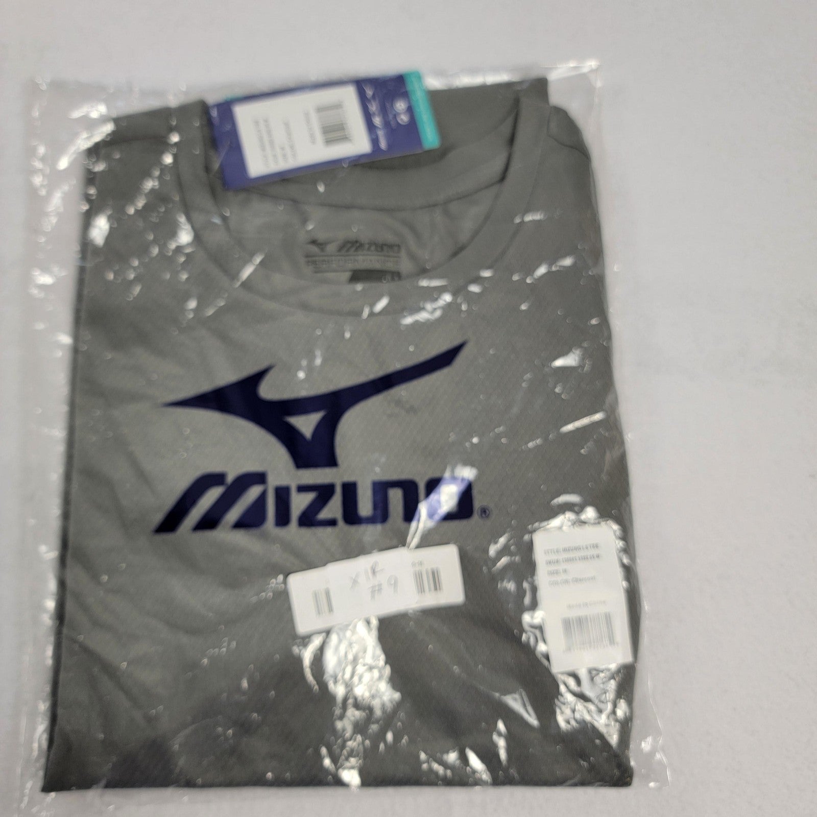 Mizuno Shirt Mens Medium Long Sleeve Performance Moisture Wicking DryLite