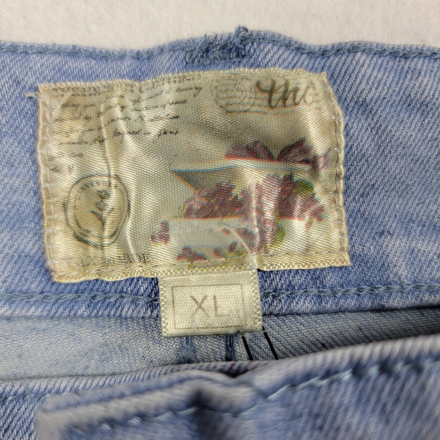 The Hideout Clothing Valensole Lavender Circle Jeans Sz 34 (XL)2