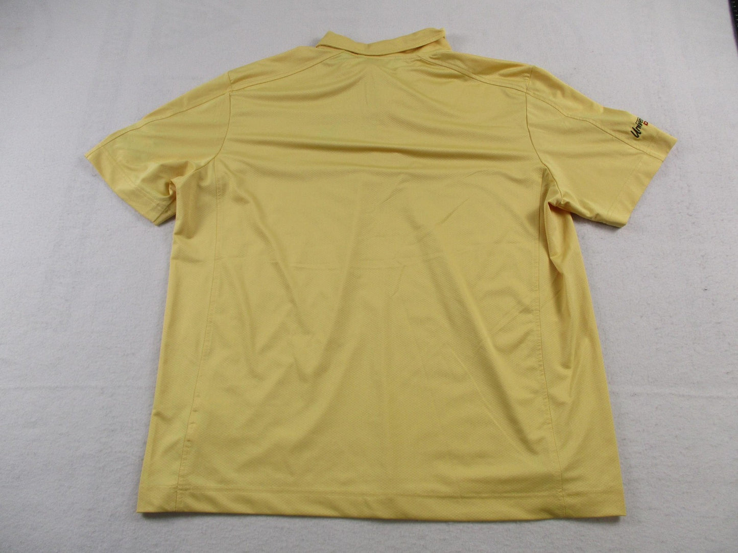 Cutter & Buck Polo Shirt Mens XL Yellow Sultan's Run LPGA Championship Golf1