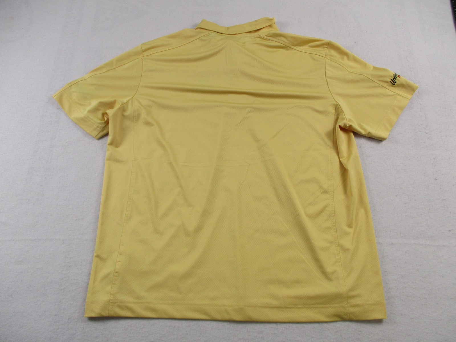 Cutter & Buck Polo Shirt Mens XL Yellow Sultan's Run LPGA Championship Golf1