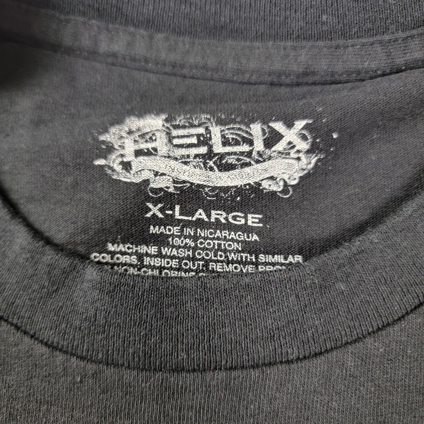 2 Pack Helix Mens XL Tshirts Black Skull & Southern Rebel Outlaw Biker