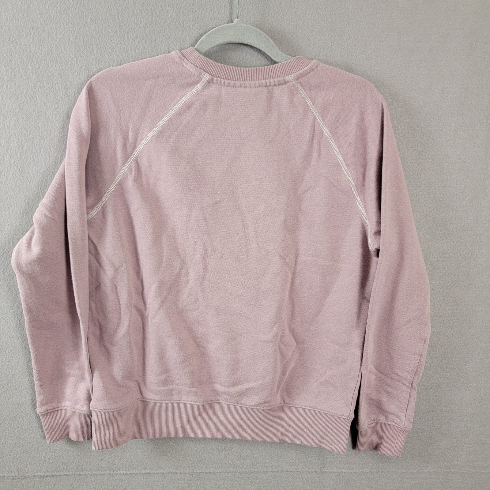 Fila Lilac Long Sleeve Pullover Sweatshirt Womens Sz S