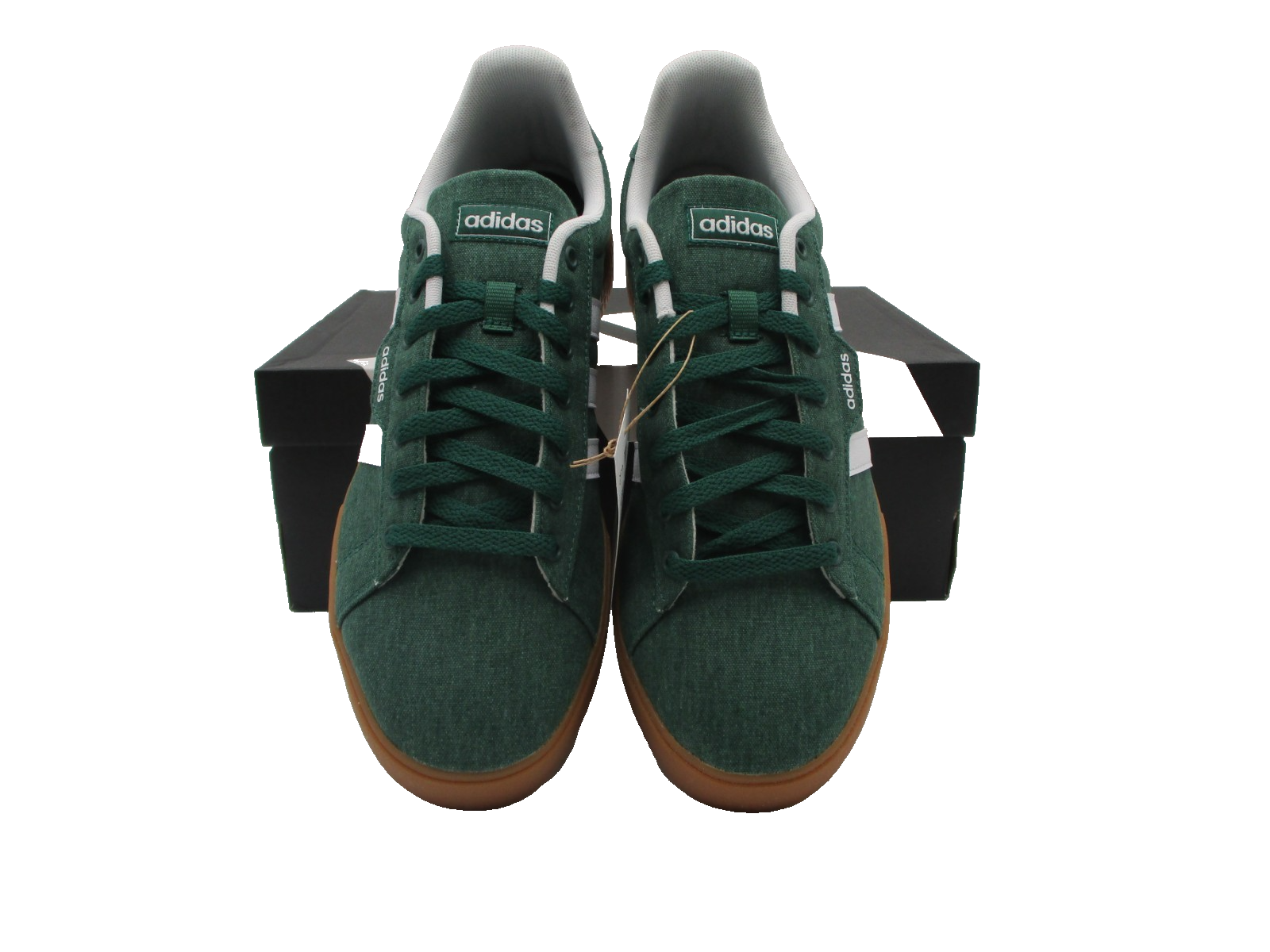 Adidas Daily 3.0 Men’s Sz 10 Green White Gum Casual Sneakers IF7487 Skate Shoes4