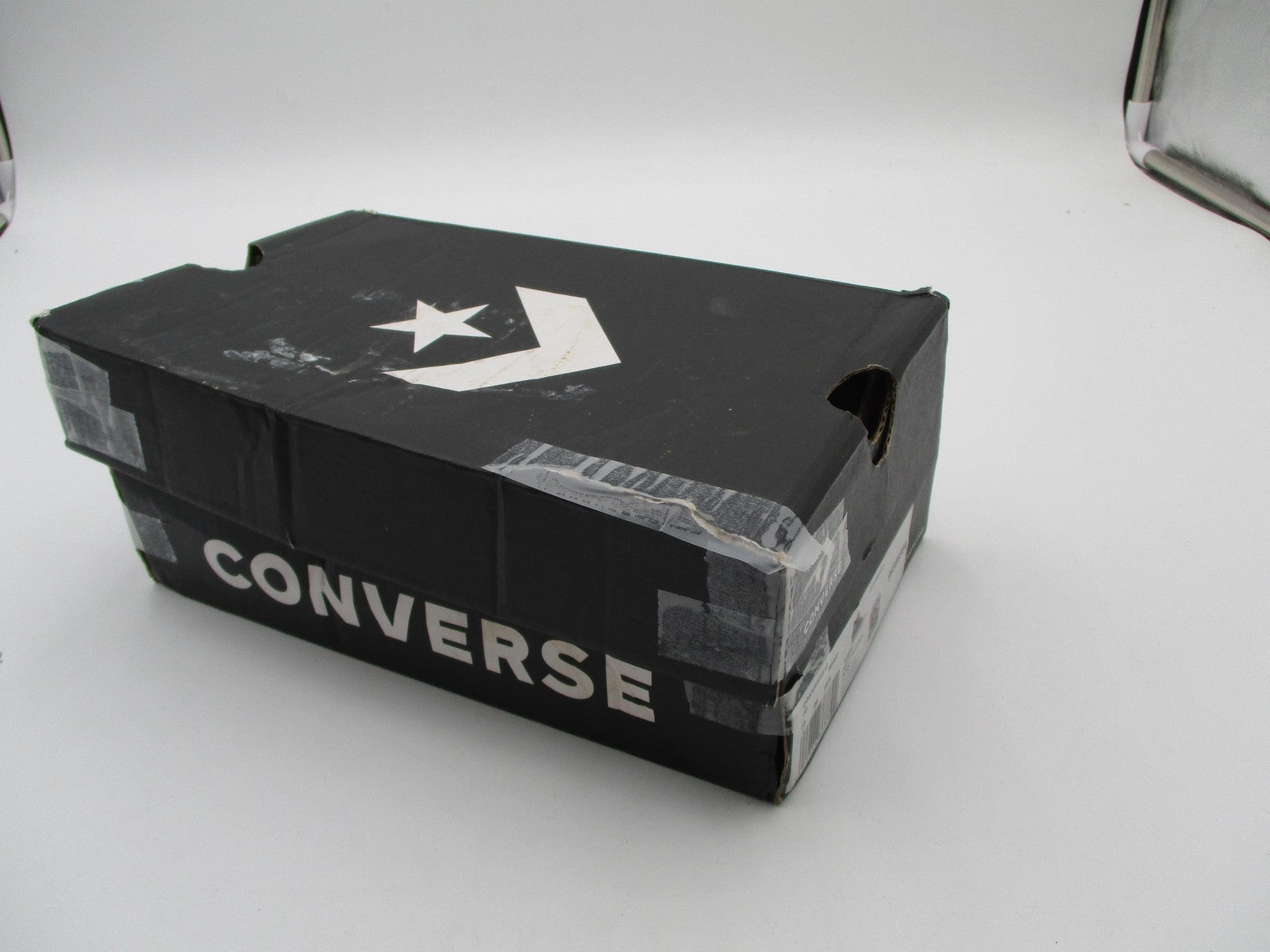 Converse Chuck Taylor All Star Hi Shoes Infant Size 10 Black Sneakers 7J23112