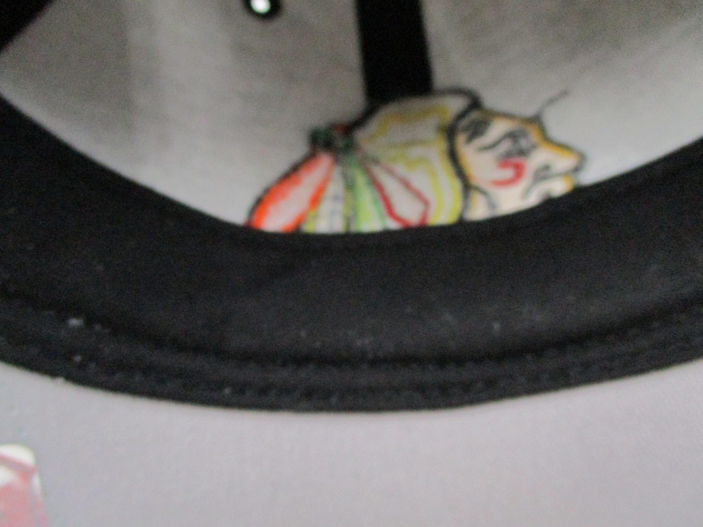 Chicago Blackhawks Hat Cap Strap Back One Size Black NHL Hockey Fan Favorite10