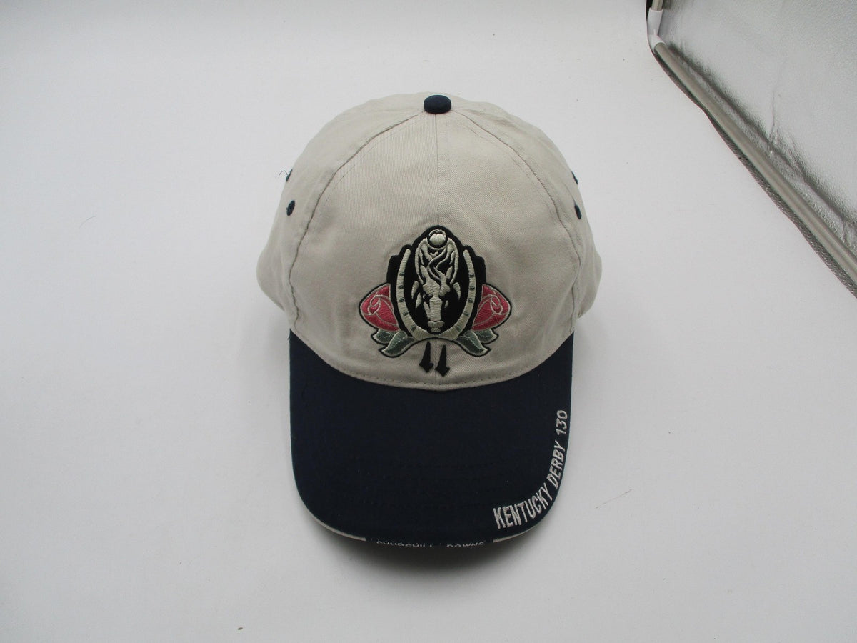 Vintage Kentucky Derby 130 Hat Cap Strap Back One Size Churchill Downs 2004 Mens7