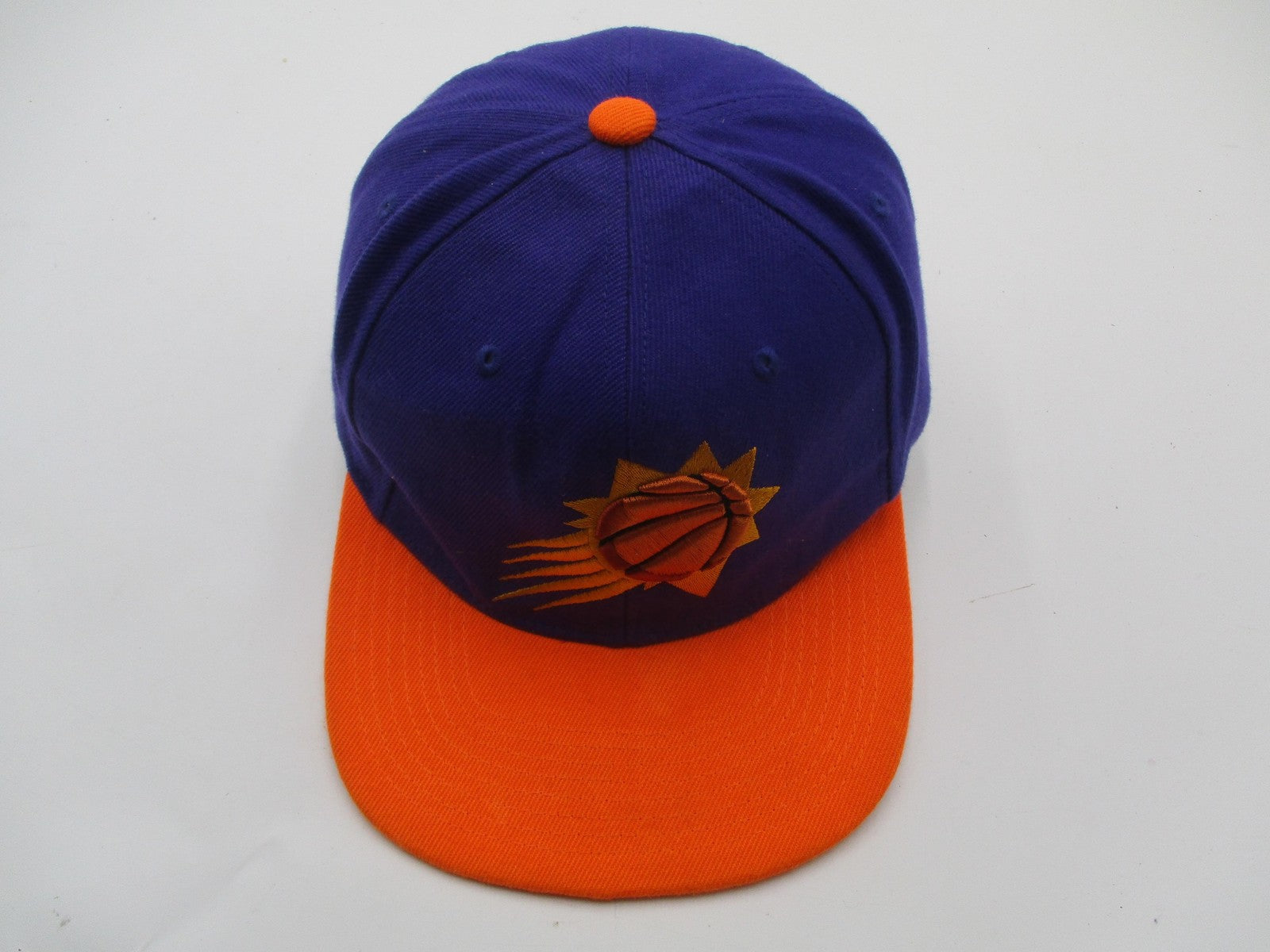Phoenix Suns Embroidered Snapback Cap OSFM Purple NBA Basketball Mitchell Ness8