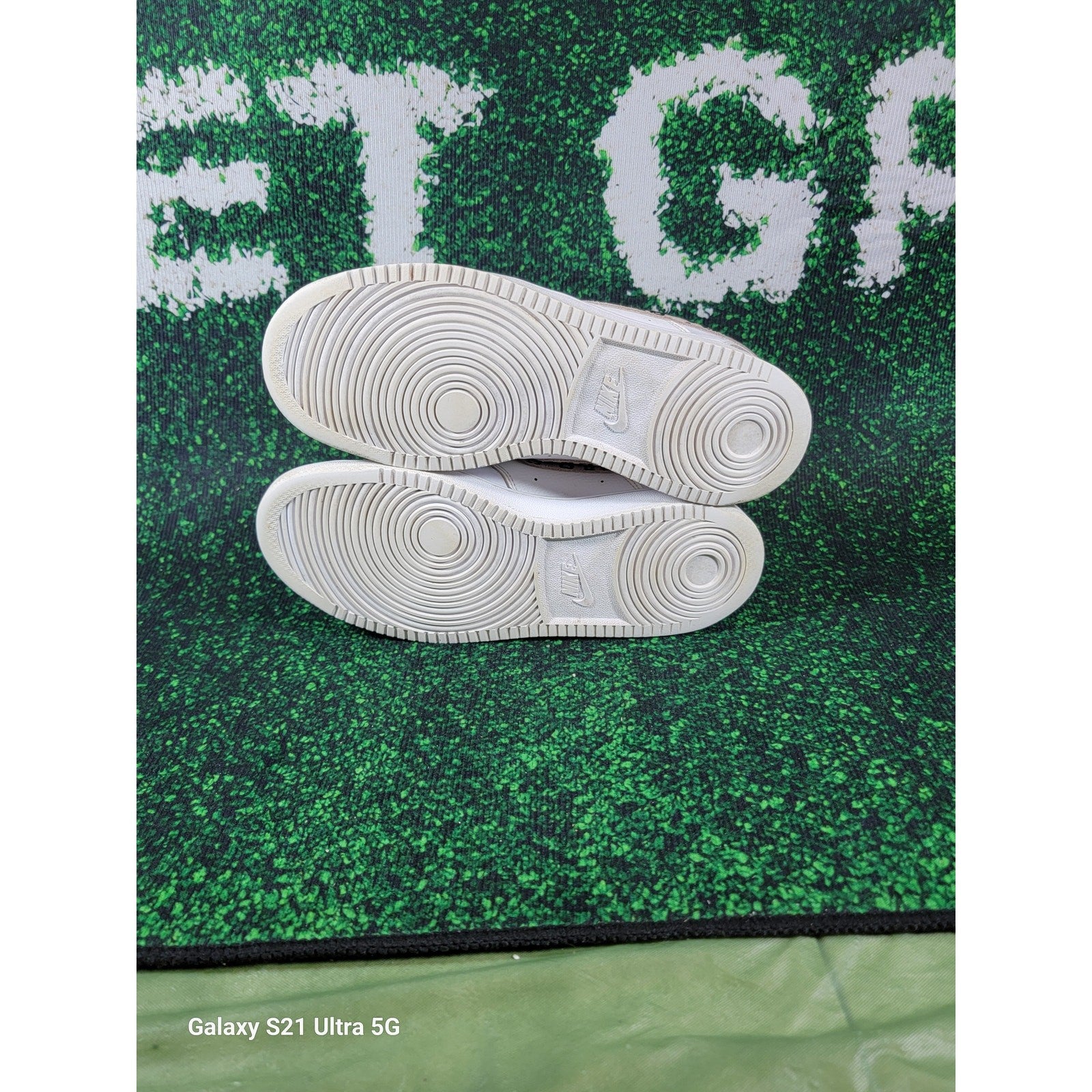 Nike Wmns Court Vision Low 'Leopard Swoosh  White' Sz 8.5 DD96651003