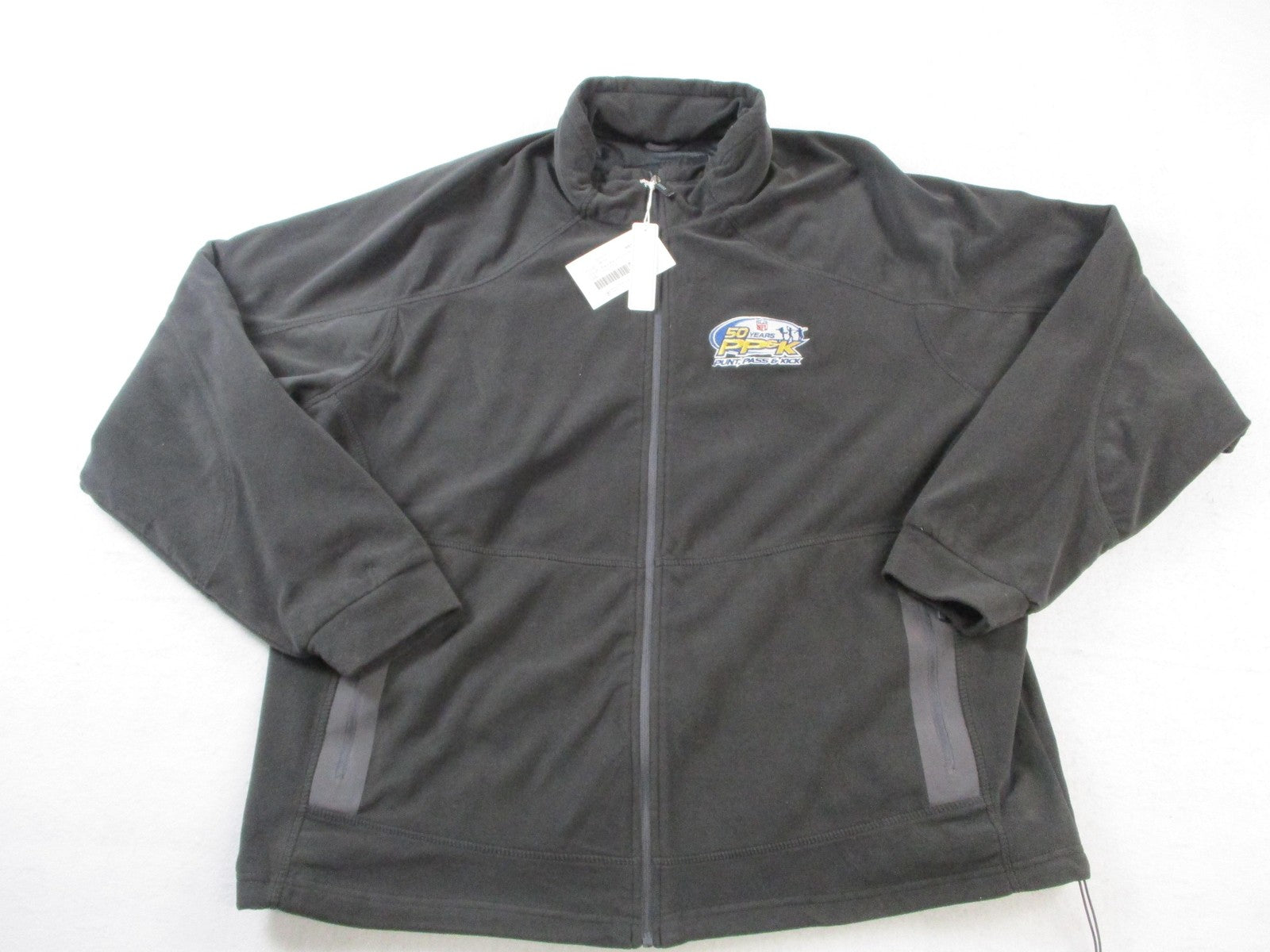 NFL Punt Pass & Kick Jacket Mens 2XL Black NFL Football North End Fleece0