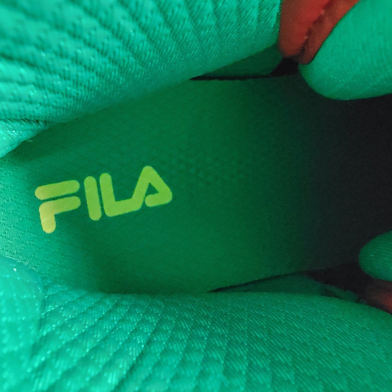 FILA Vulc 13 Mid Black/Yellow/Green/Red Mens Sz 126