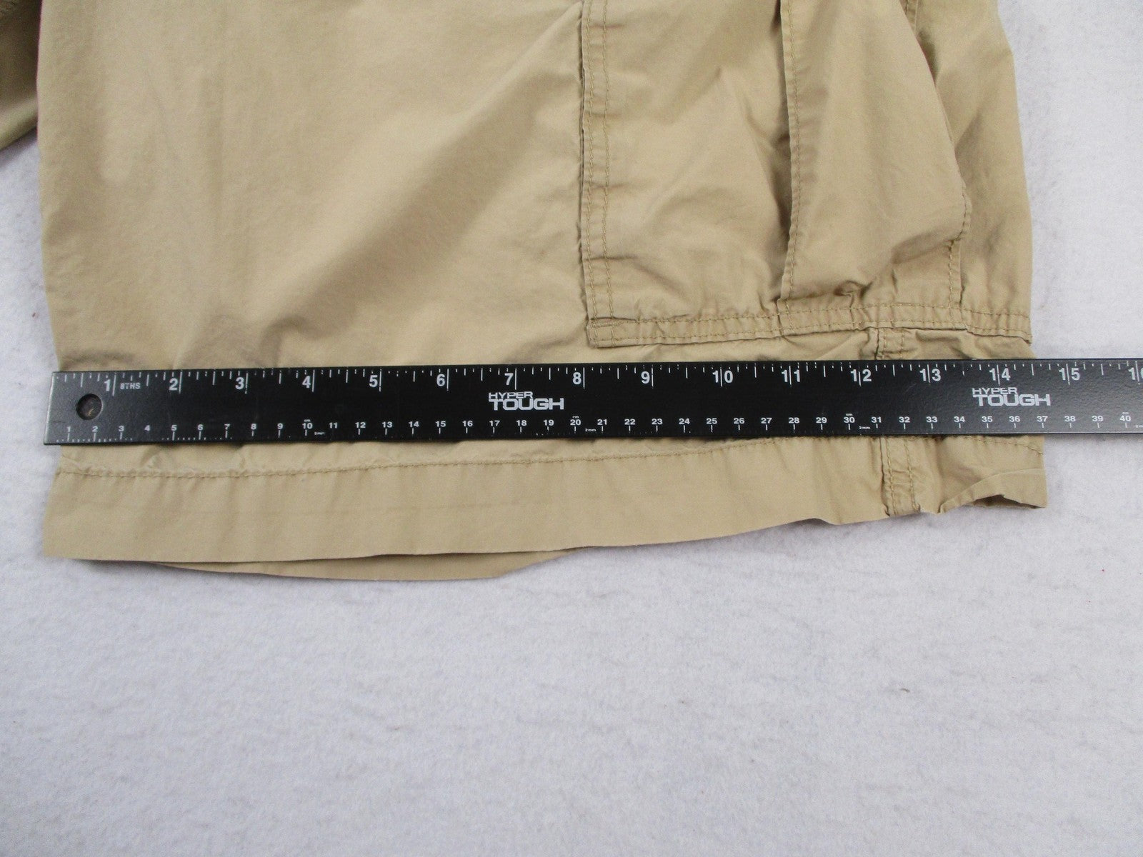 Polo Jeans Company Cargo Shorts Mens 40 Beige USA Flag Ralph Lauren 11 Inseam8