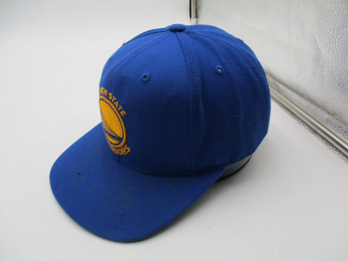 Golden State Warriors Hat Cap Snap Back One Size Blue NBA Mitchell Ness4