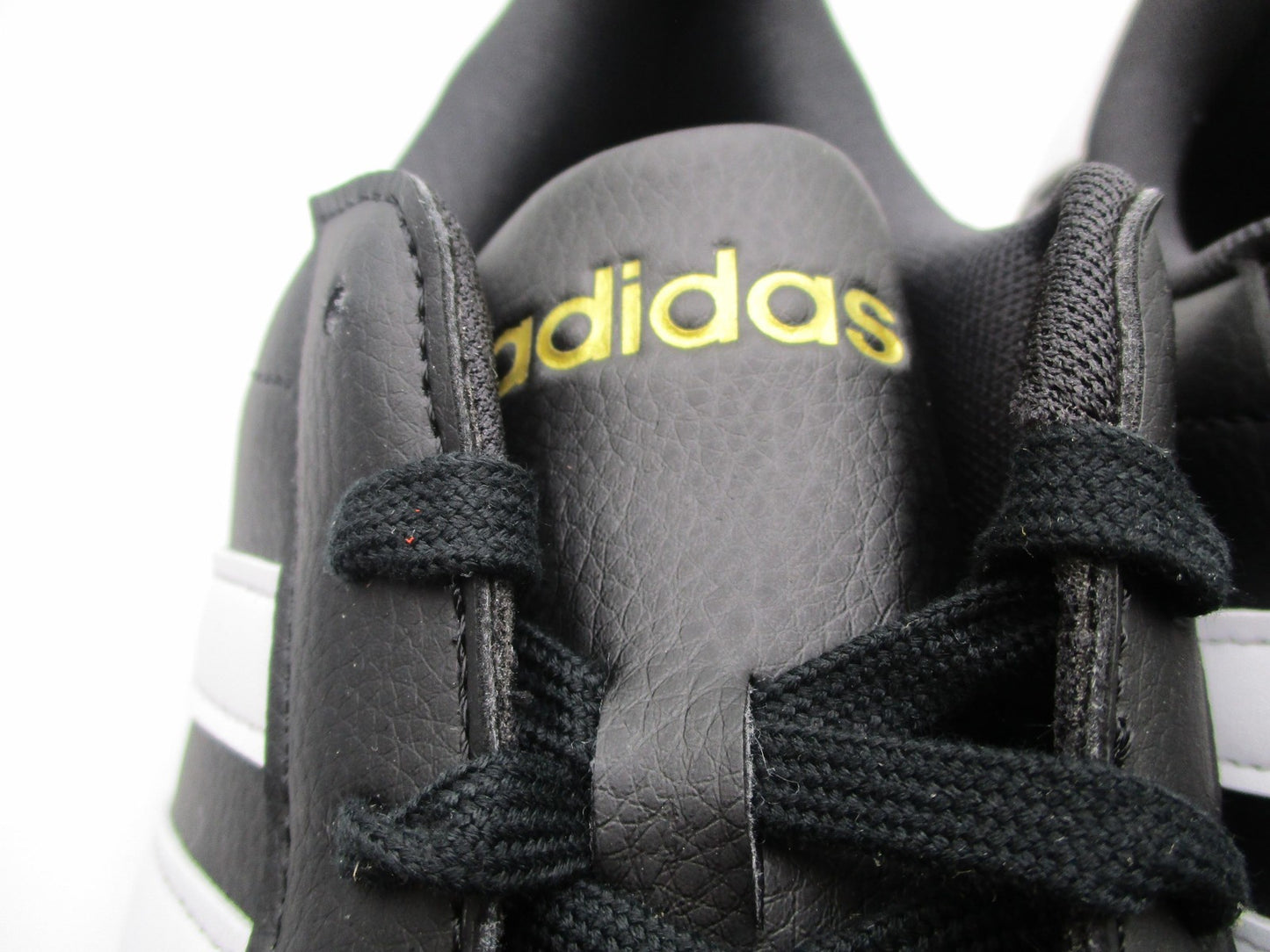 Adidas Grand Court 2.0 Cloudfoam Shoes Mens Size 10 Black White Sneaker JR05469
