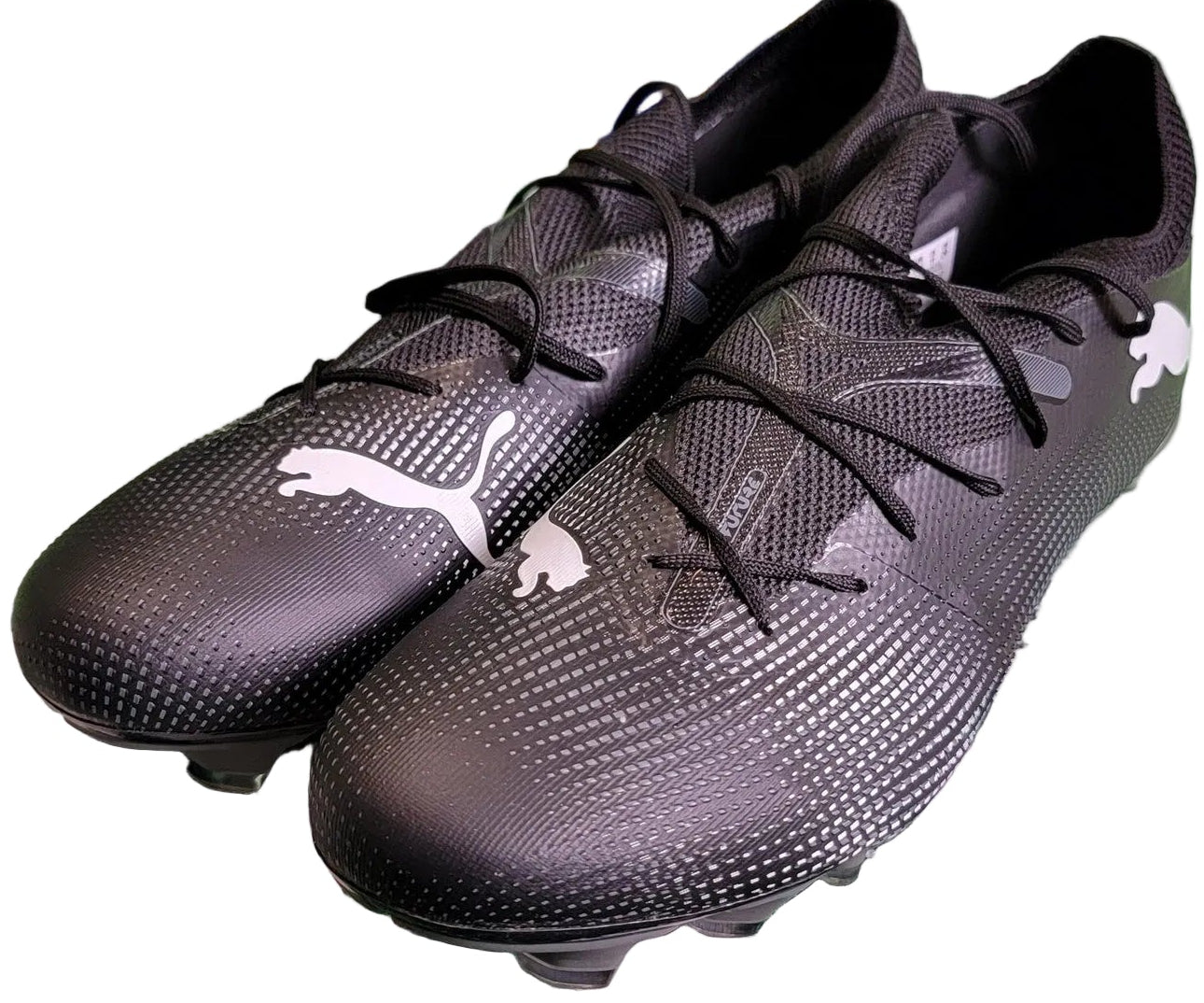 Puma Future 7 Match FG Cleats  Black/White  Men's Size 11 107715020