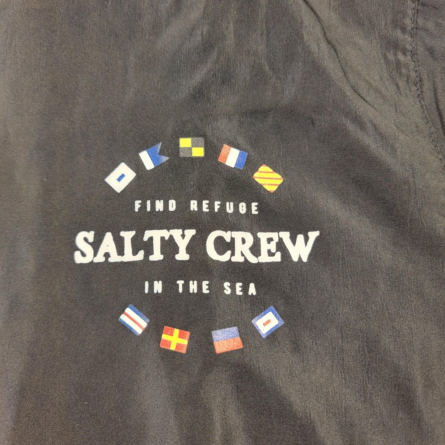 2 Pack Bundle Salty Crew Jacket Mens Medium Hooded Windbreaker Lightweight