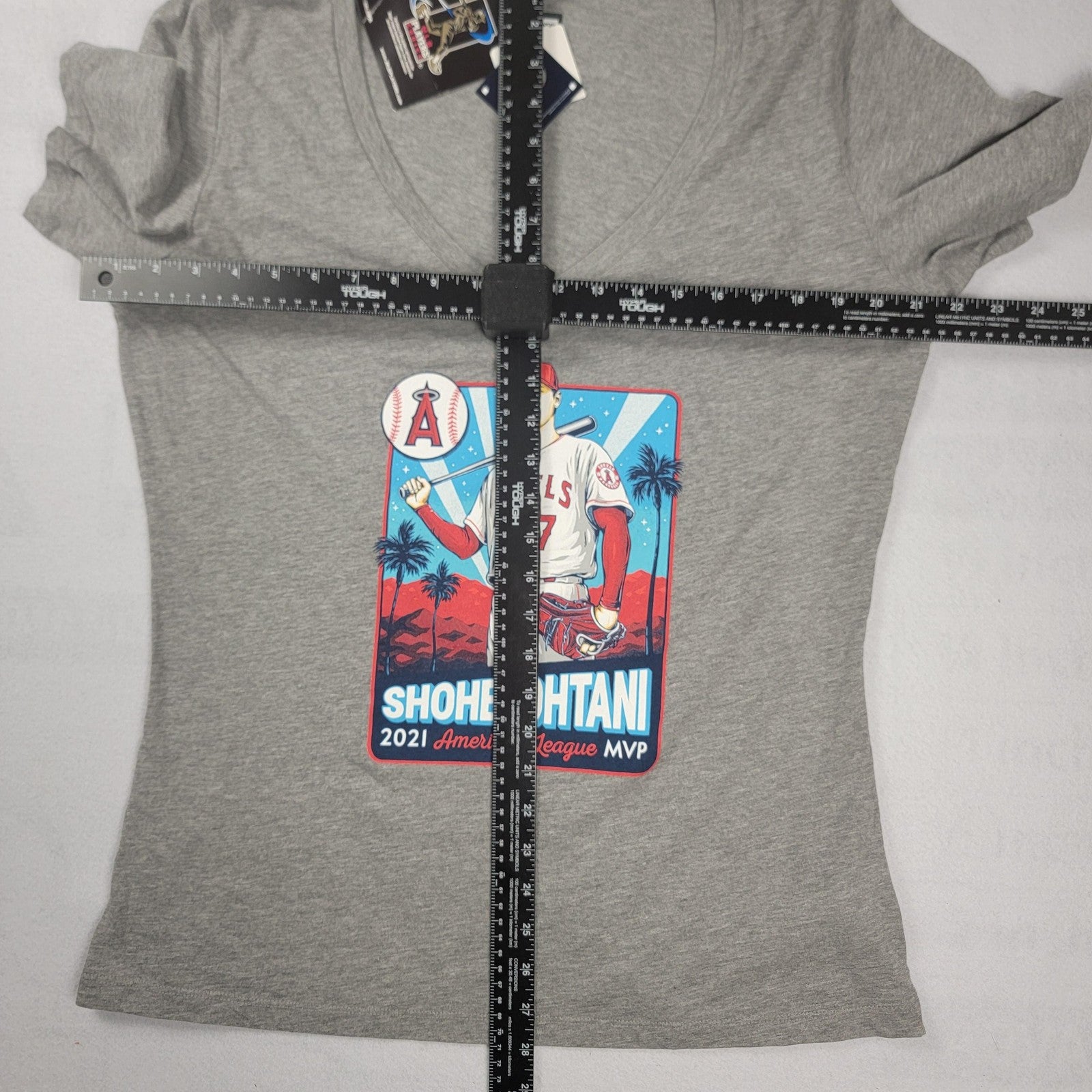 Los Angeles Angels Shirt Womens XL Baseball Shohei Ohtani New Era 2021 MVP 10187
