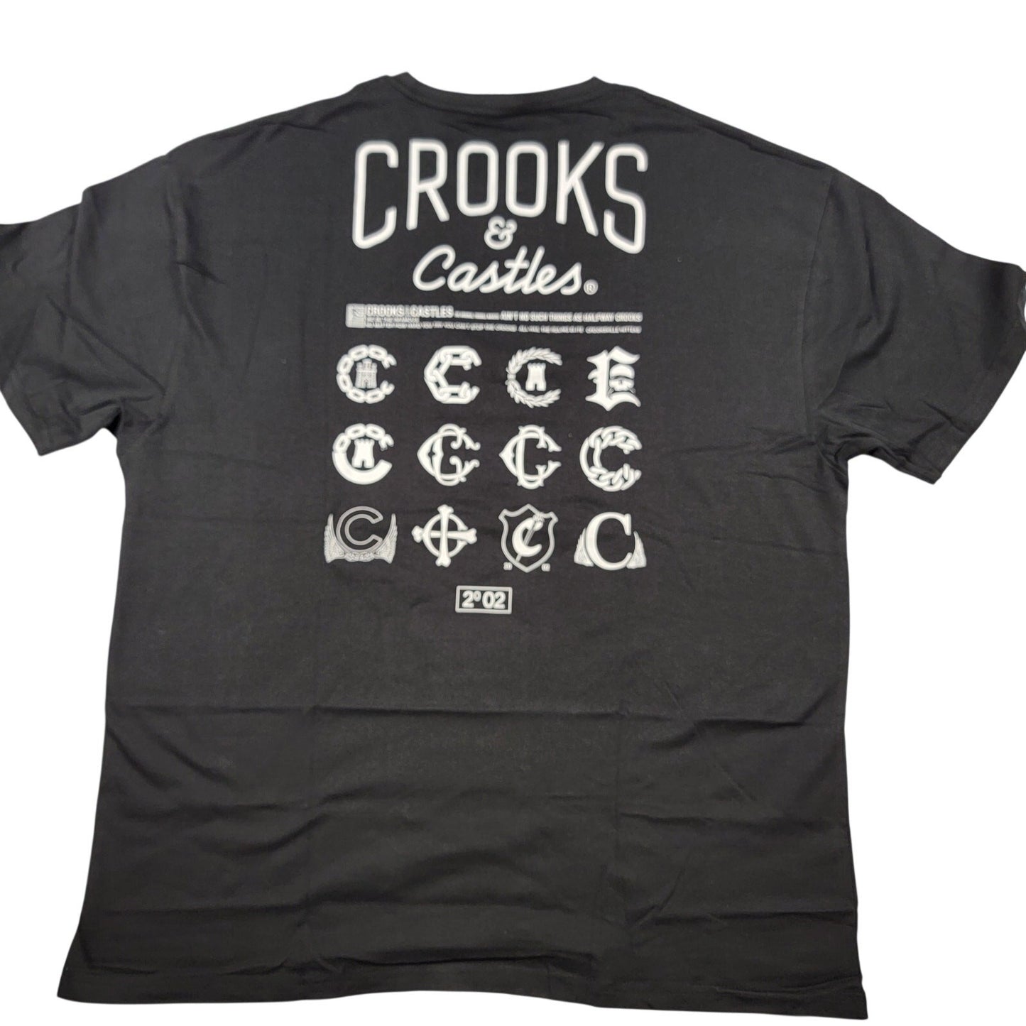 Crooks & Castles 3 TShirt Lot NWT 2XL Light Up Rollin With Quality 7254