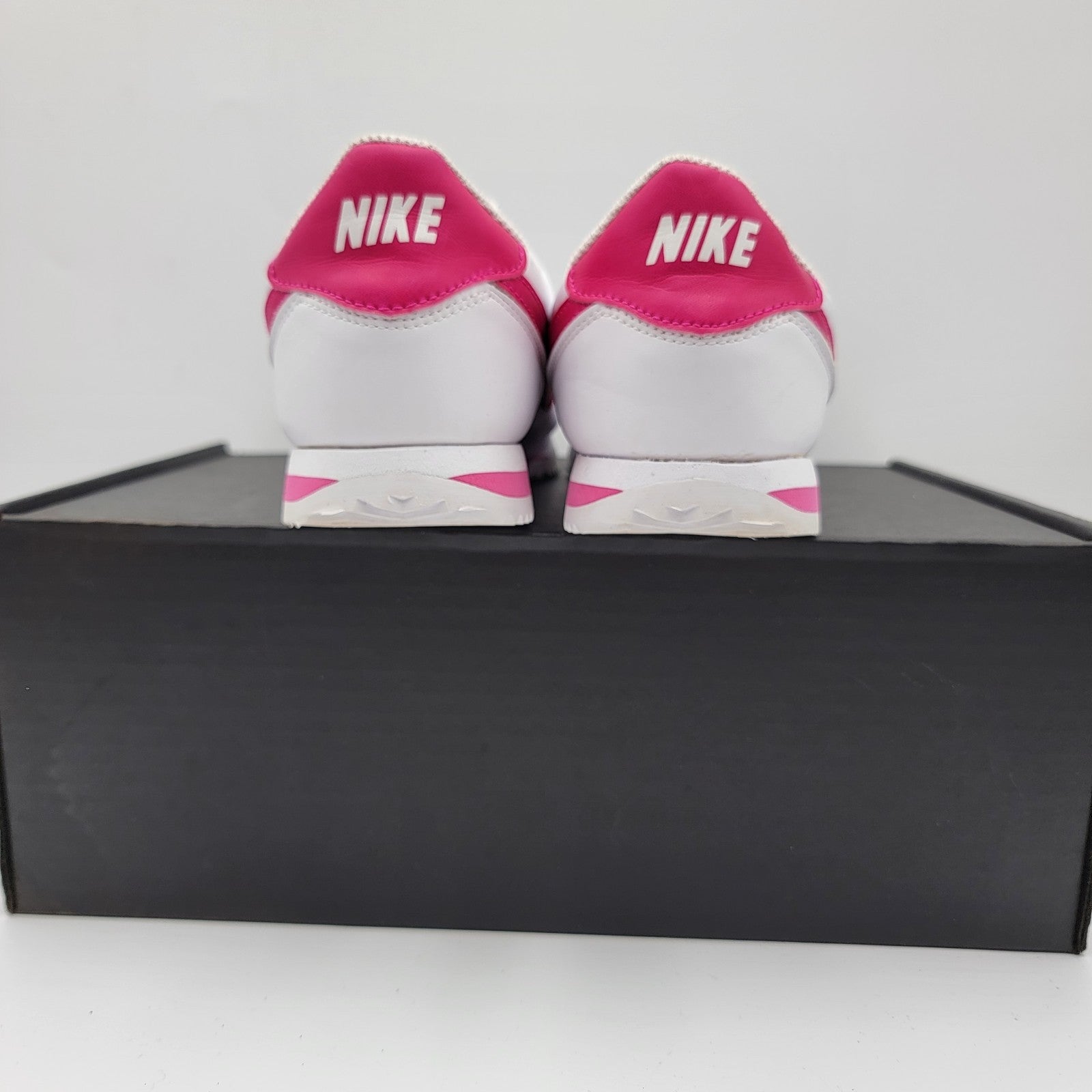 Nike Cortez Basic SL GS White Pink Prime Kid Shoes 7Y Valentine 904764109
