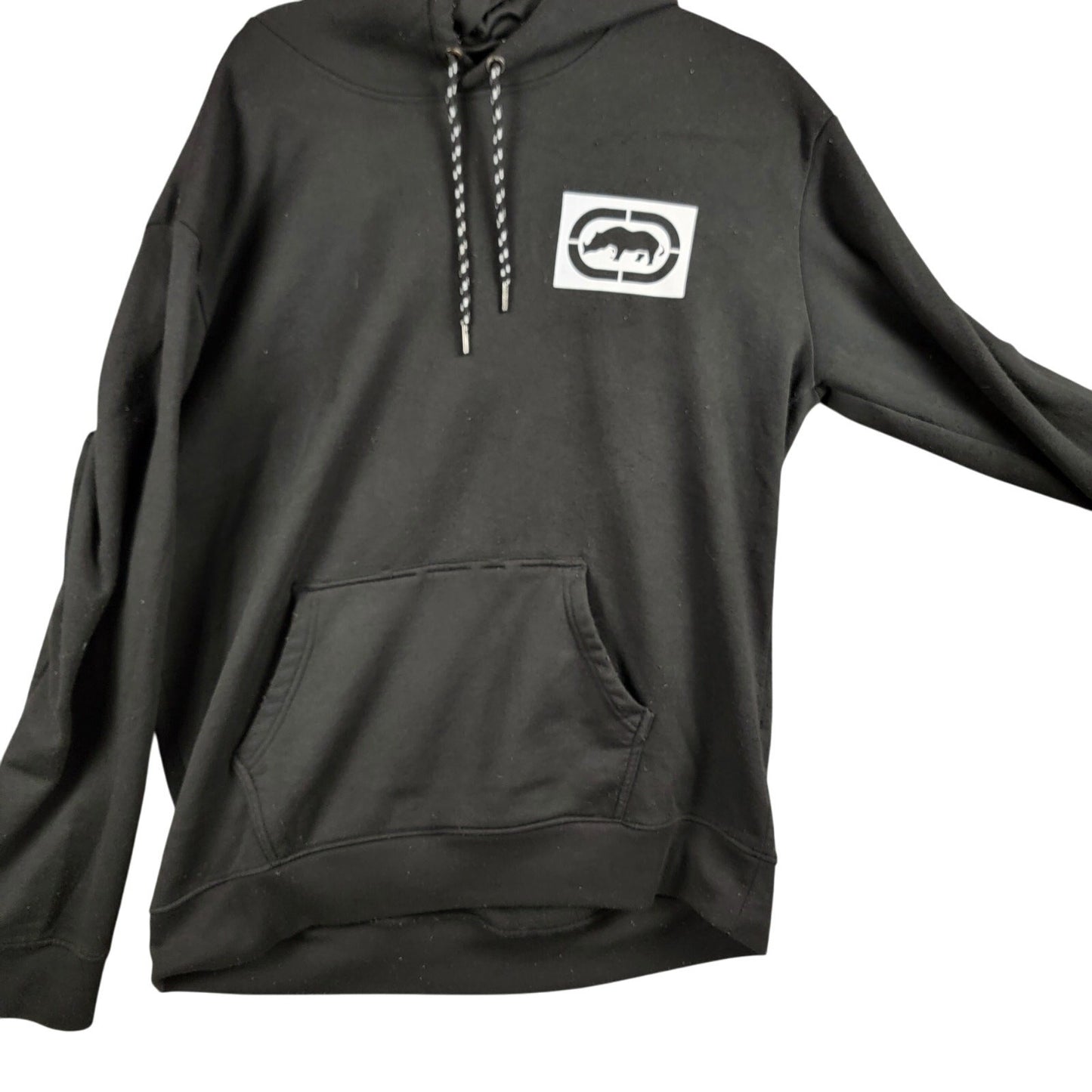 Ecko Unltd Rhino Logo Black Pullover Hoodie Men’s XL