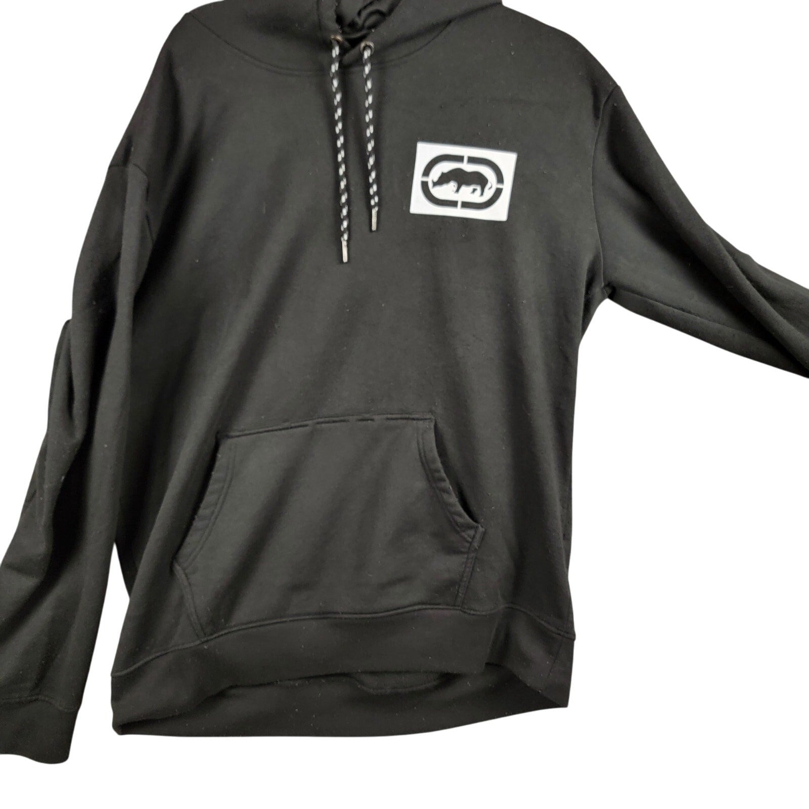 Ecko Unltd Rhino Logo Black Pullover Hoodie Men’s XL