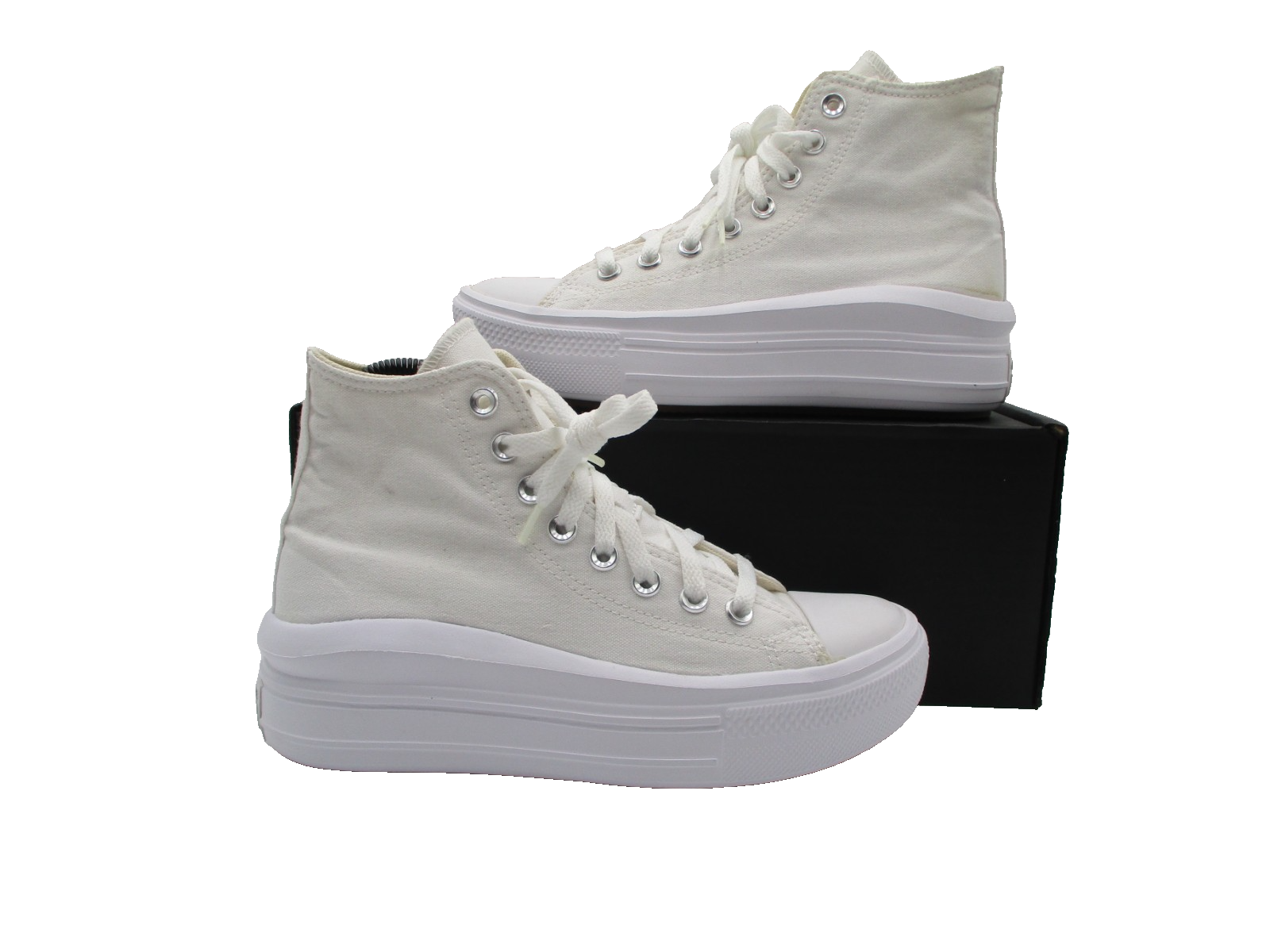 Converse CTAS Lift Platform Hi Canvas Women's Size 7 White 568498C (1B2)0