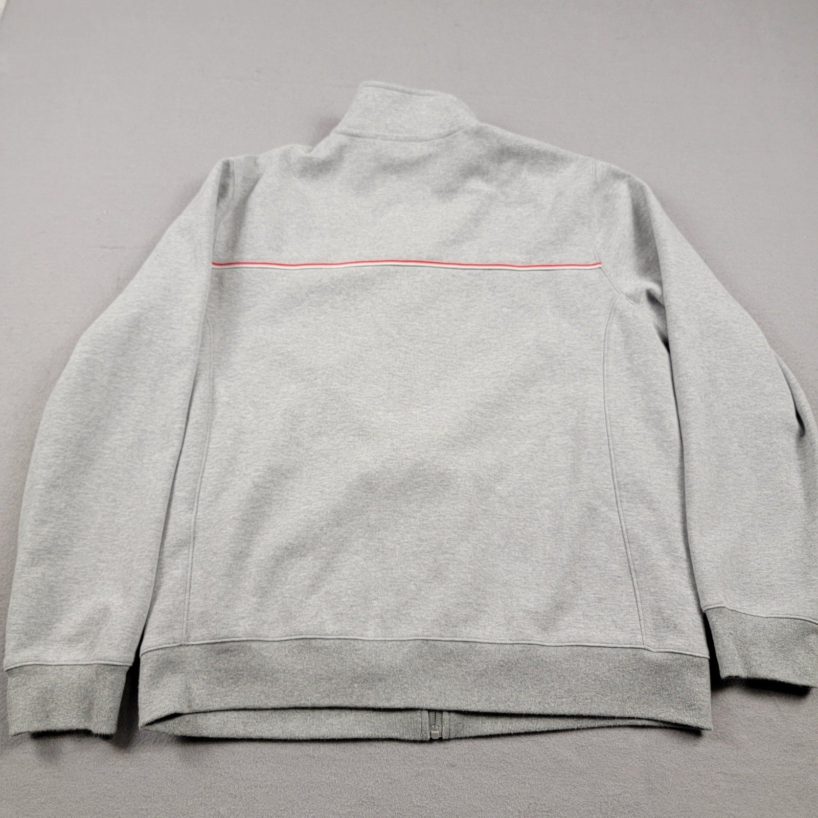 Fila Mens Zip Up Jacket Sz L Gray